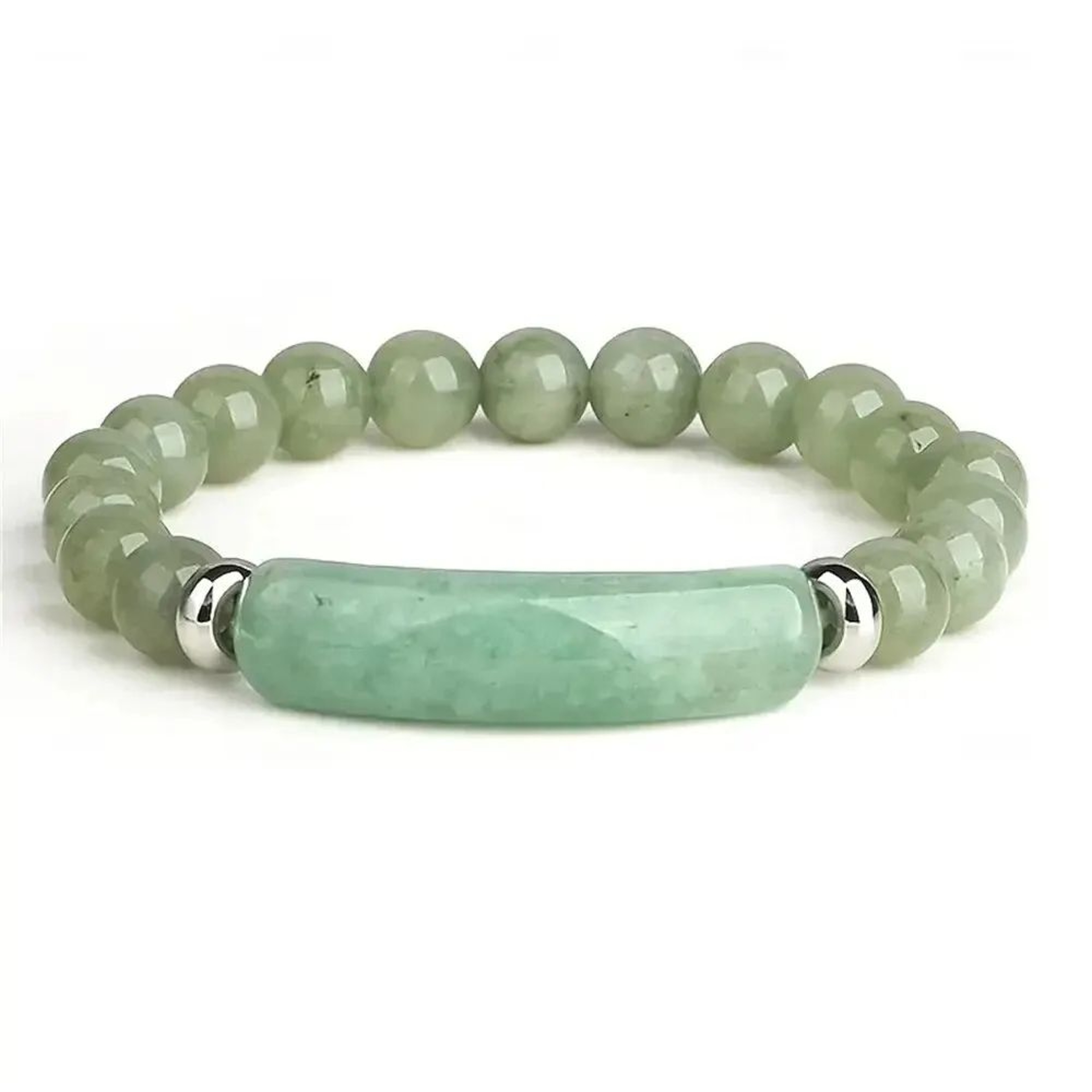 Healing Handmade Stone Bracelet Turquoise Malachite Gemstone Crystal Rough Bracelet For Energy Bala 2
