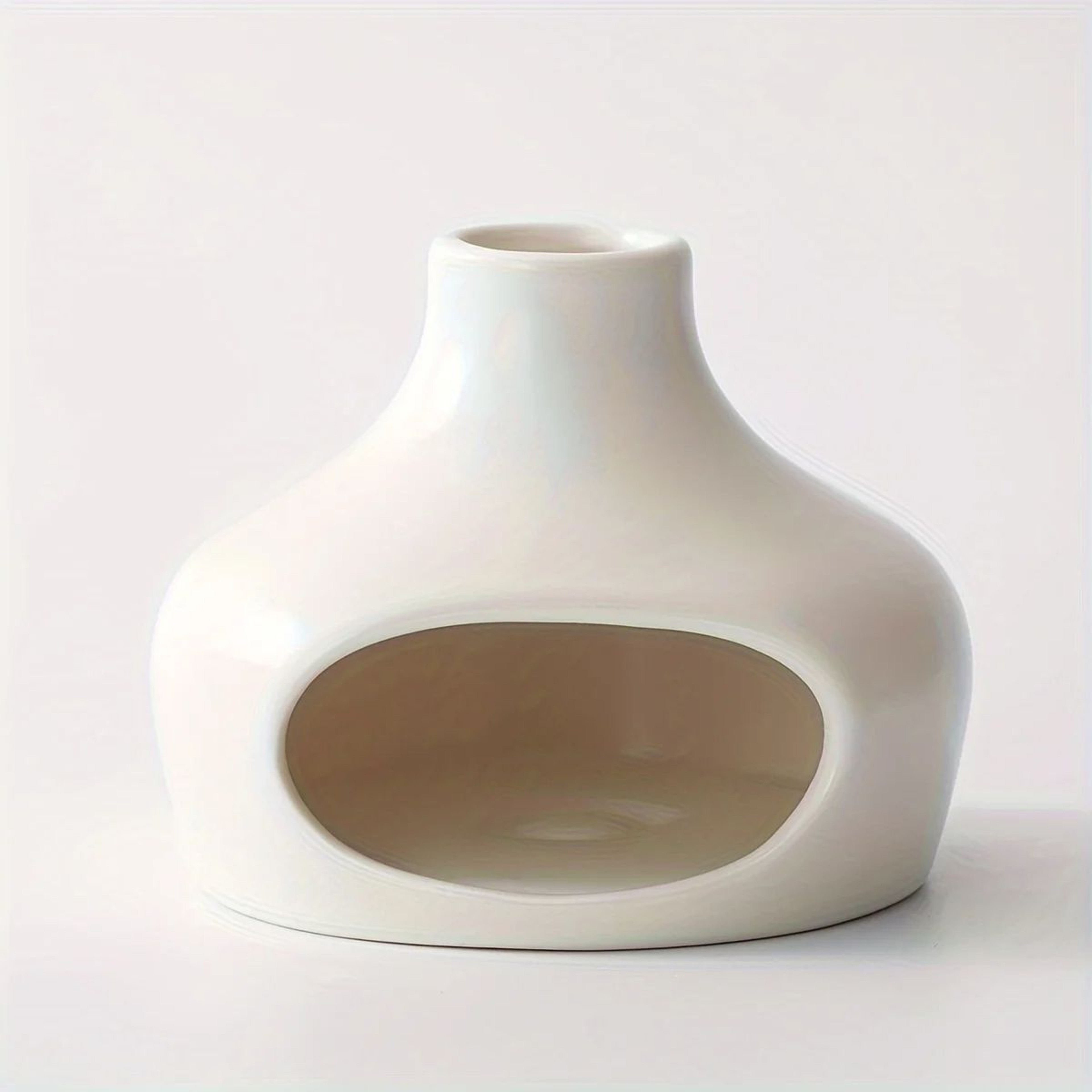 Elegant Ceramic Palo Santo  Sage Burner With Chimney Aromatherapy Meditation  Yoga Essential Home D 3