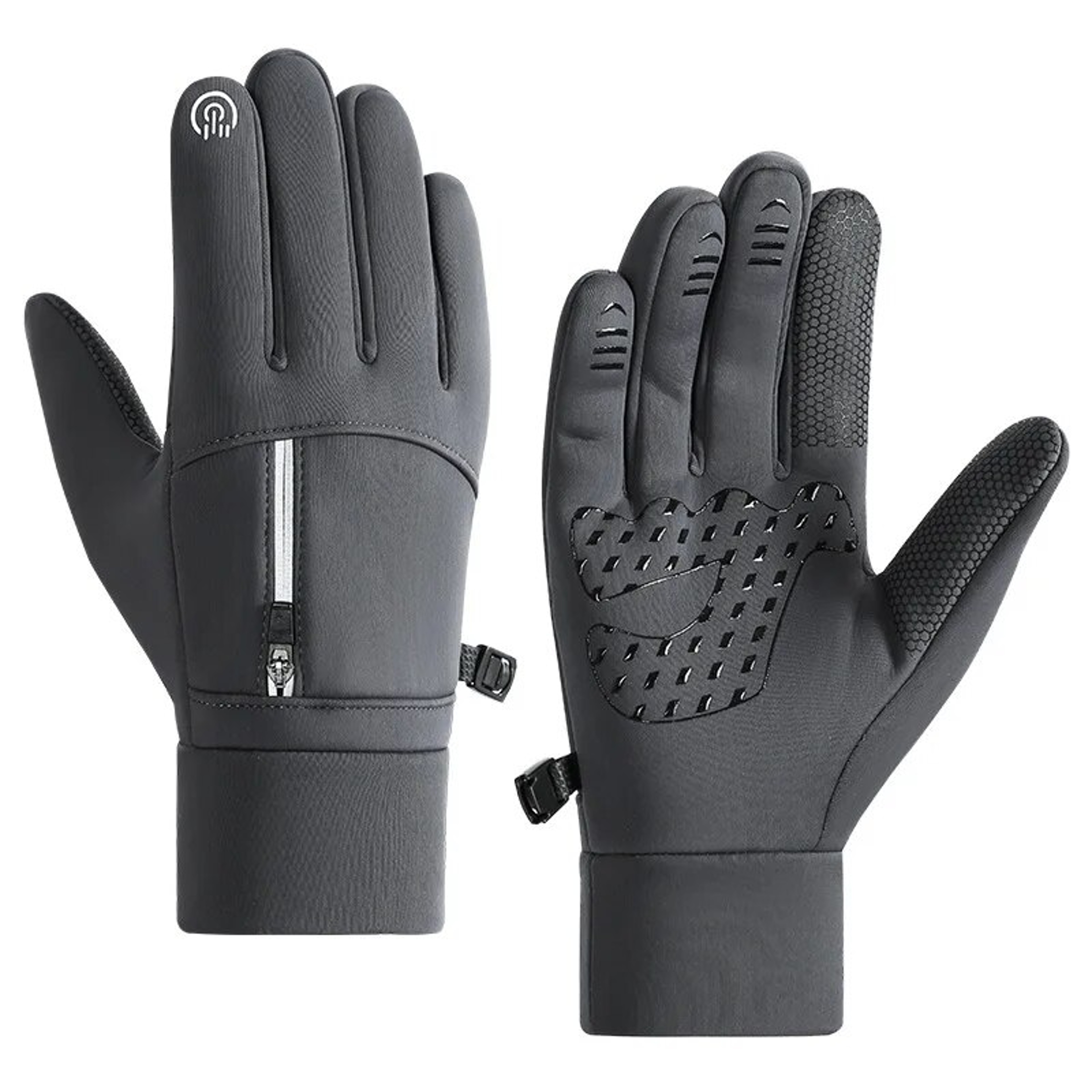 Waterproof Thermal Winter Gloves for Men & Women, Warm Insulated Gloves for Running, Cycling, Ski, Work, Driving – view 7