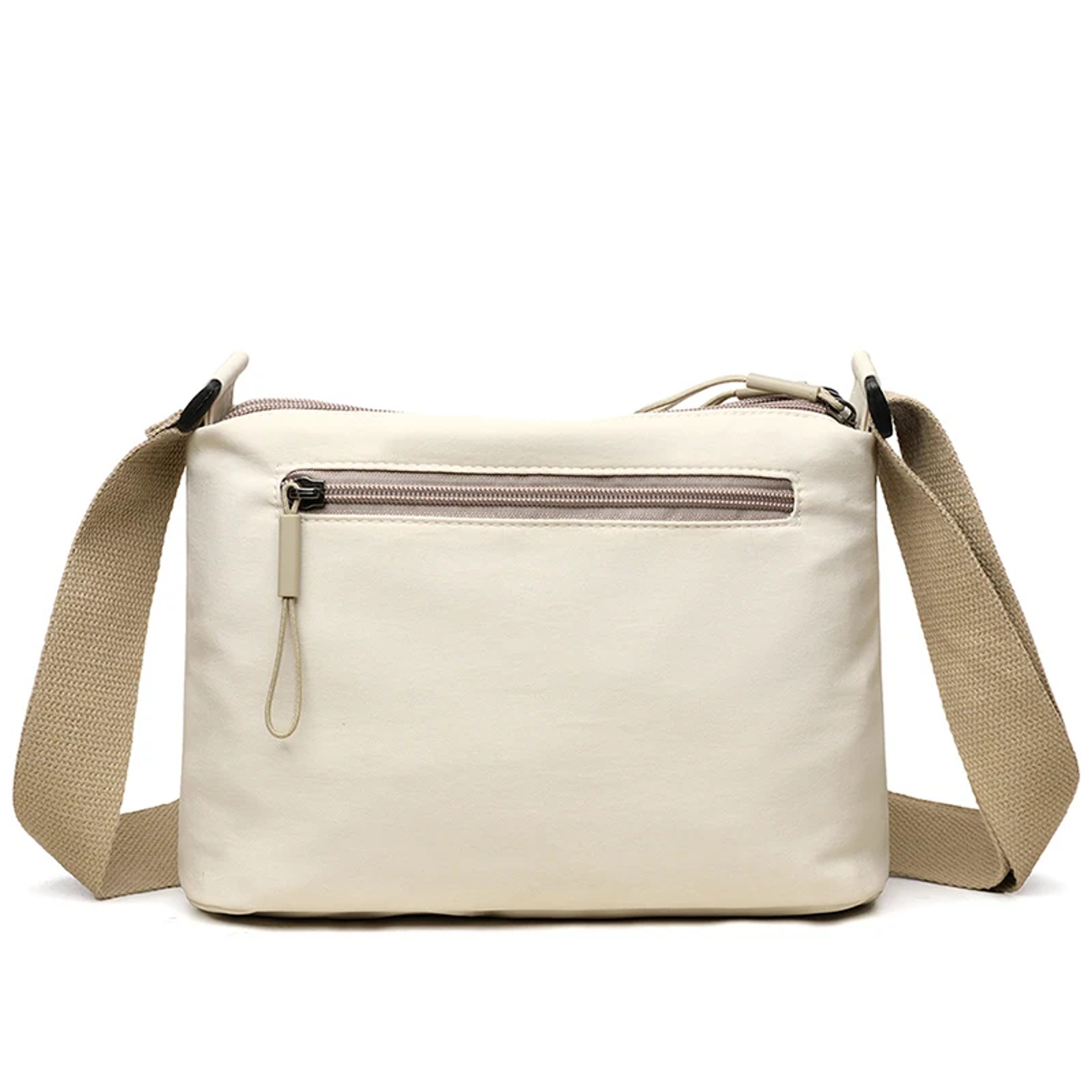 Women High Capacity Shoulder Crossbody Bag with 3 Main Pockets, Canvas Multi-Pocket Purse Handbag for Mothers, Travel – view 4
