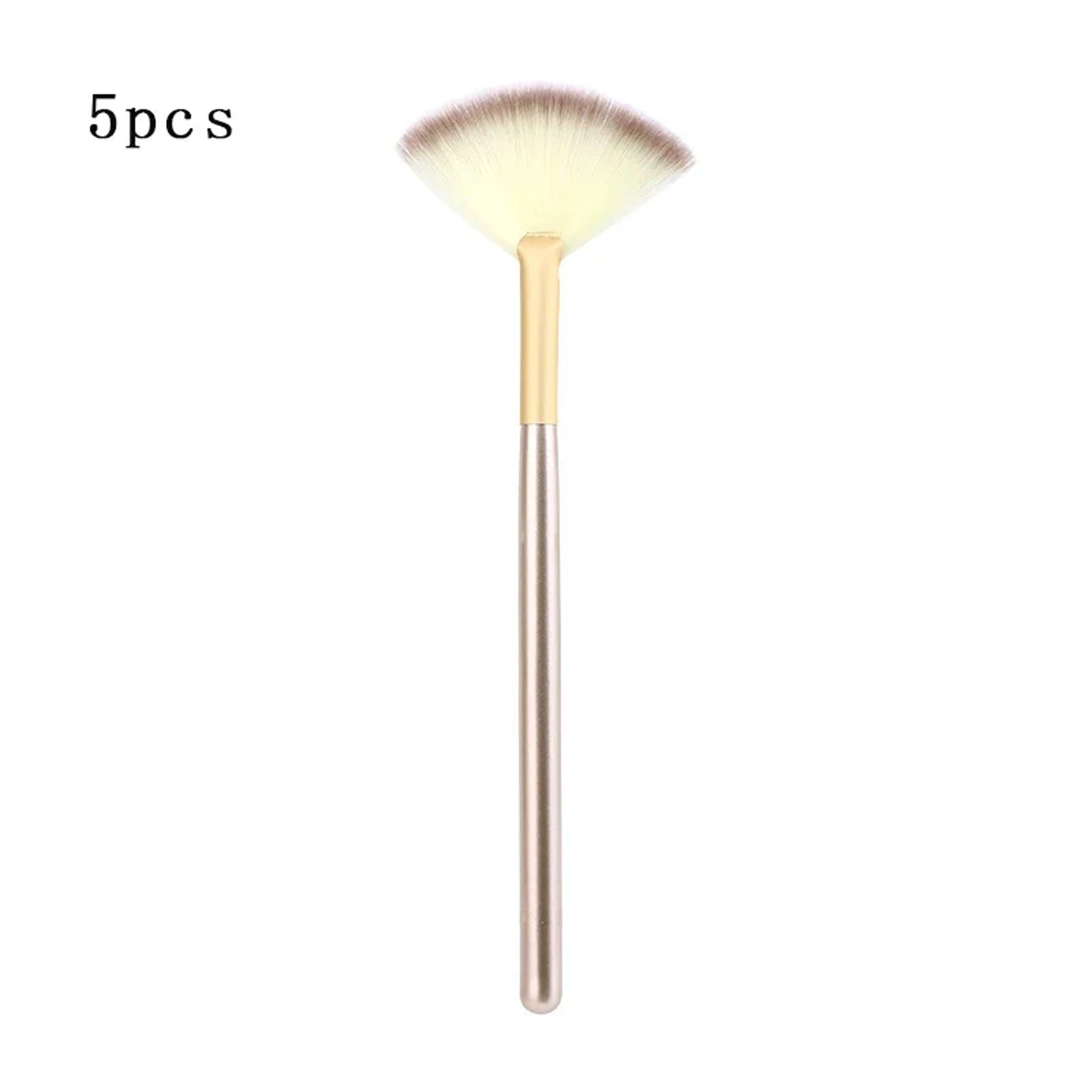 Soft Fiber Fan Makeup Brushes, Facial Brush Set for Glycolic Peel, Face Mask, Spa, Salon Use, Cosmetic Applicator – view 7