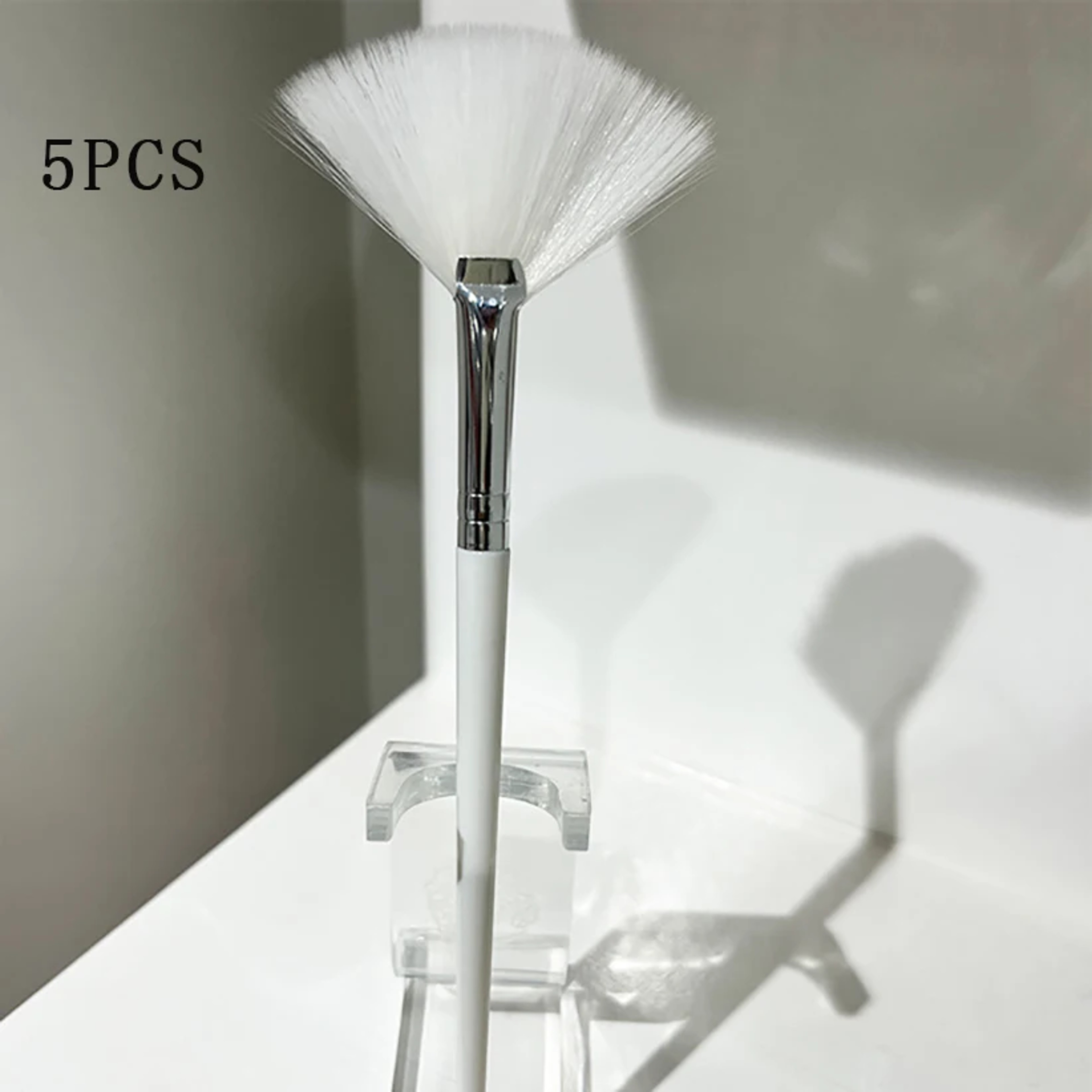 Soft Fiber Fan Makeup Brushes, Facial Brush Set for Glycolic Peel, Face Mask, Spa, Salon Use, Cosmetic Applicator – view 8