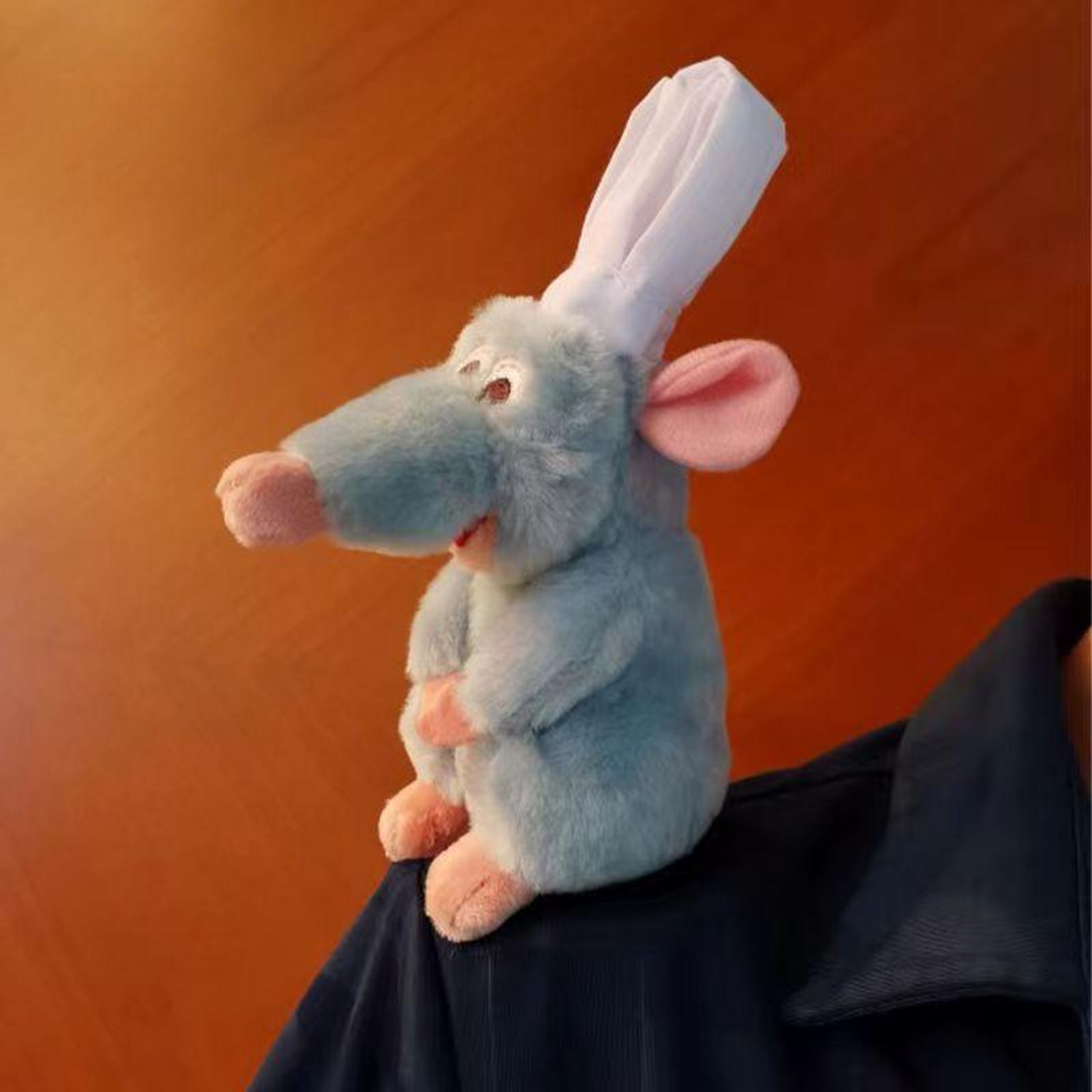 Anime Ratatouille Remy Chef Magnetic Plush Doll, Cute Shoulder Toy for Kids, Christmas Gift Room Decor Ornament – view 5