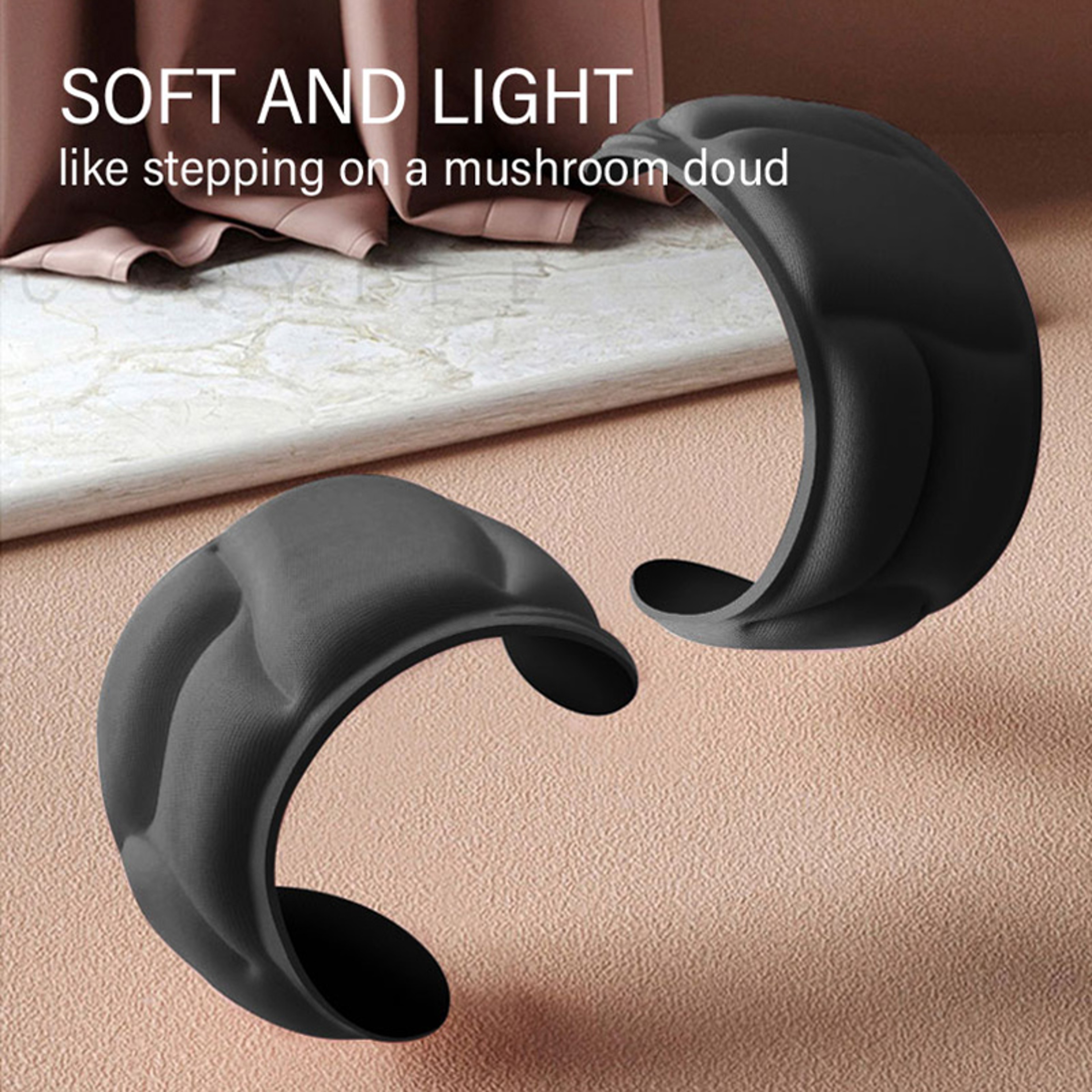 Thick 5D Massage Memory Foam Insoles, Breathable, Cushioned Shoe Inserts for High Heels, Pain Relief, All-Day Comfort – view 2
