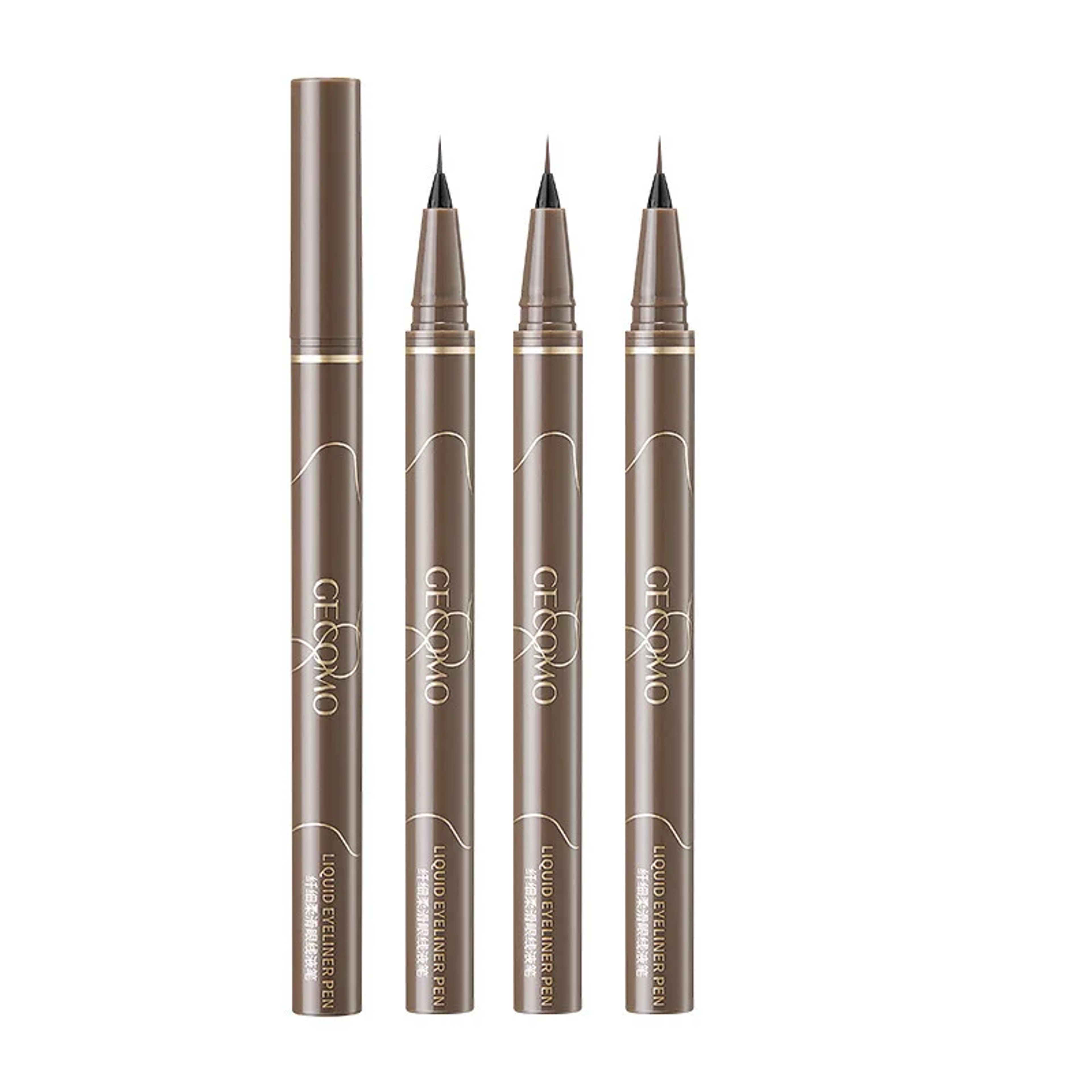 Waterproof Ultra Thin Eyeliner Pen for Lower Eyelash, Black Brown Lying Silkworm Eye Liner Pencil, Smooth & Long-Lasting – view 6