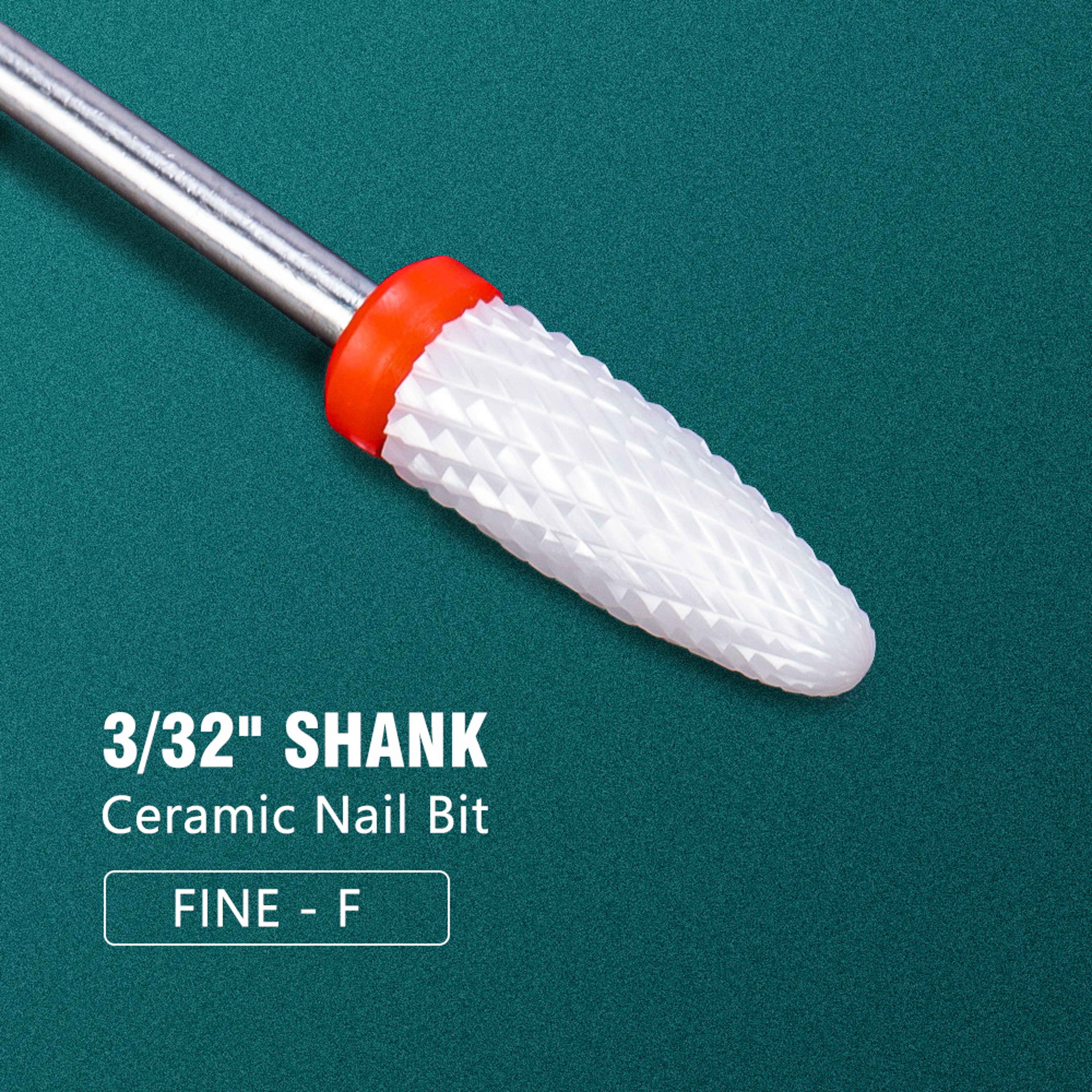 Electric Manicure Drill Bit Set By Dmoley Ceramic Nail Burr Cutter For Acrylic Nails Pedicure Tools 13