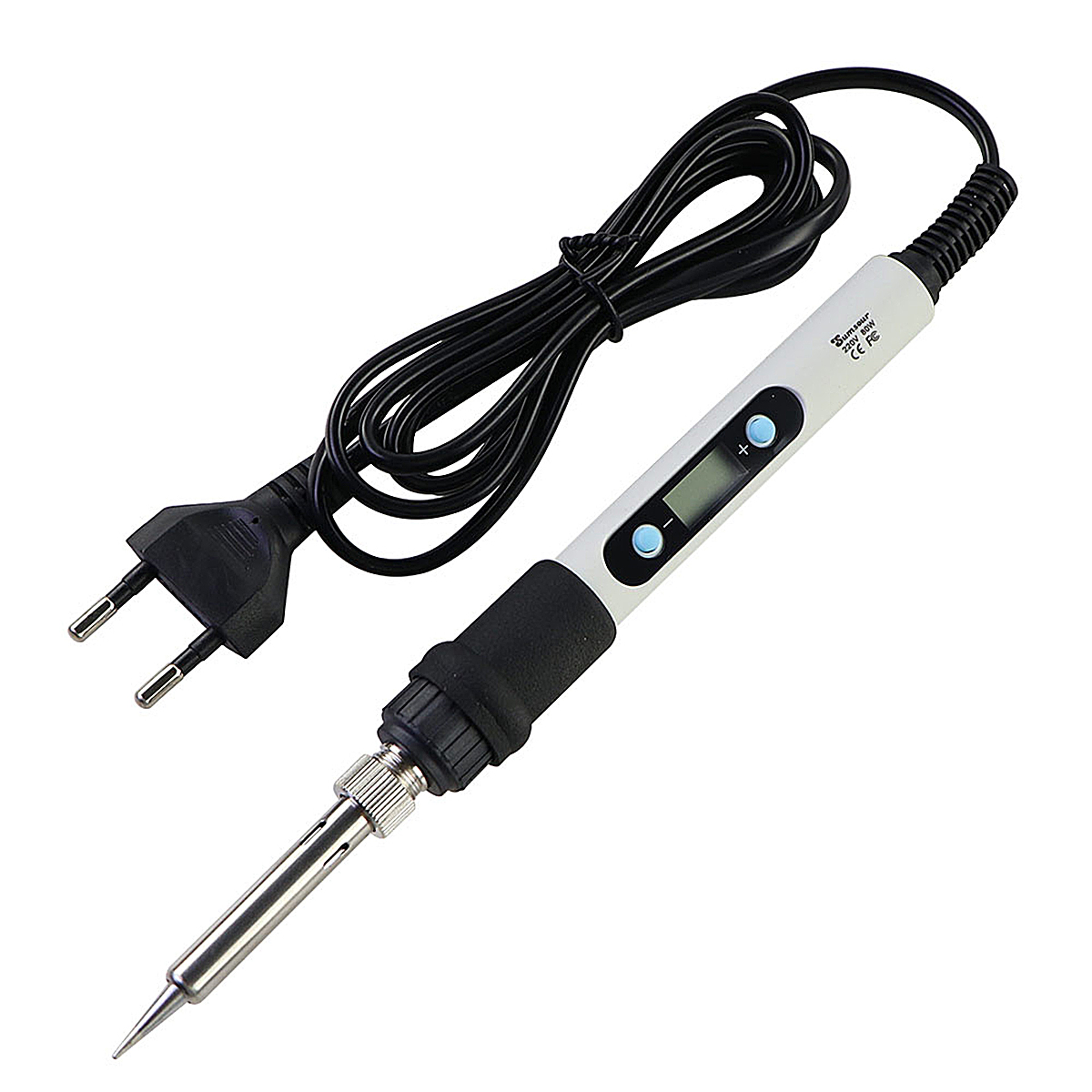Adjustable Soldering Iron with LCD Display, Electric Welding Repair Tool Set with Solder Wire Tips, Precision Kit – view 5