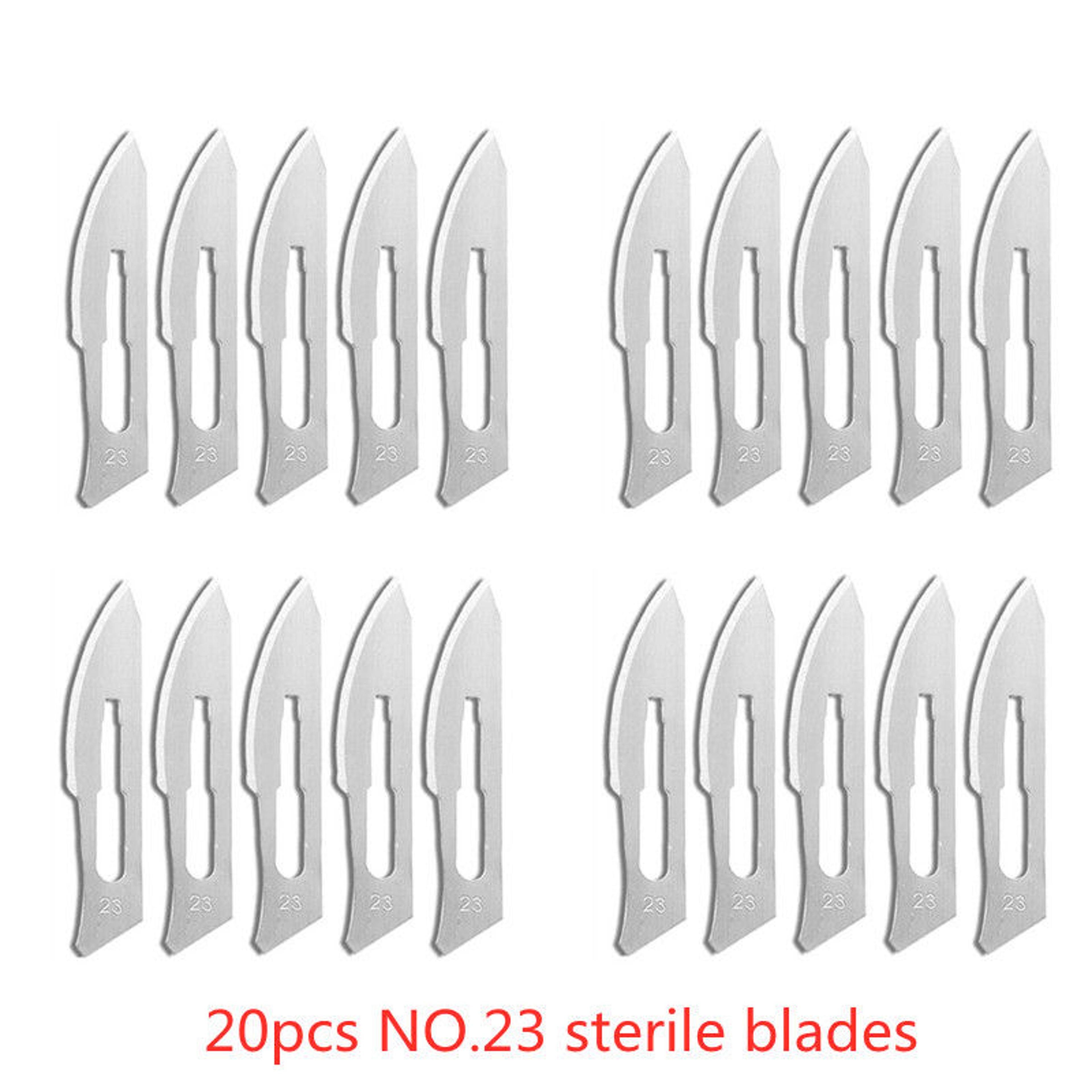 Carbon Steel Surgical Blades for Phone Repair, Carving, Eyebrow Grooming, Animal Care & Scalpel Knife Precision Cutter – view 6
