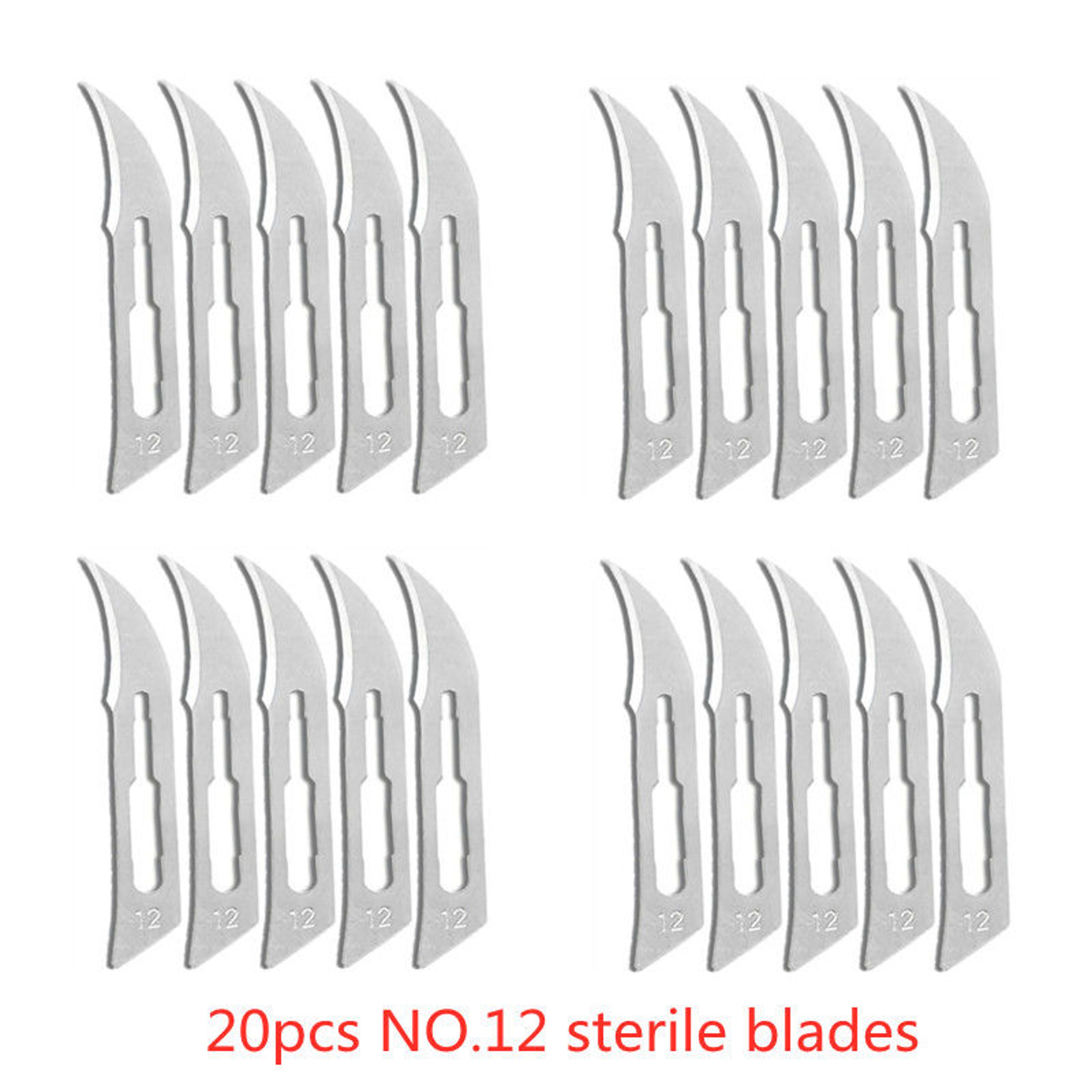 Carbon Steel Surgical Blades for Phone Repair, Carving, Eyebrow Grooming, Animal Care & Scalpel Knife Precision Cutter – view 15