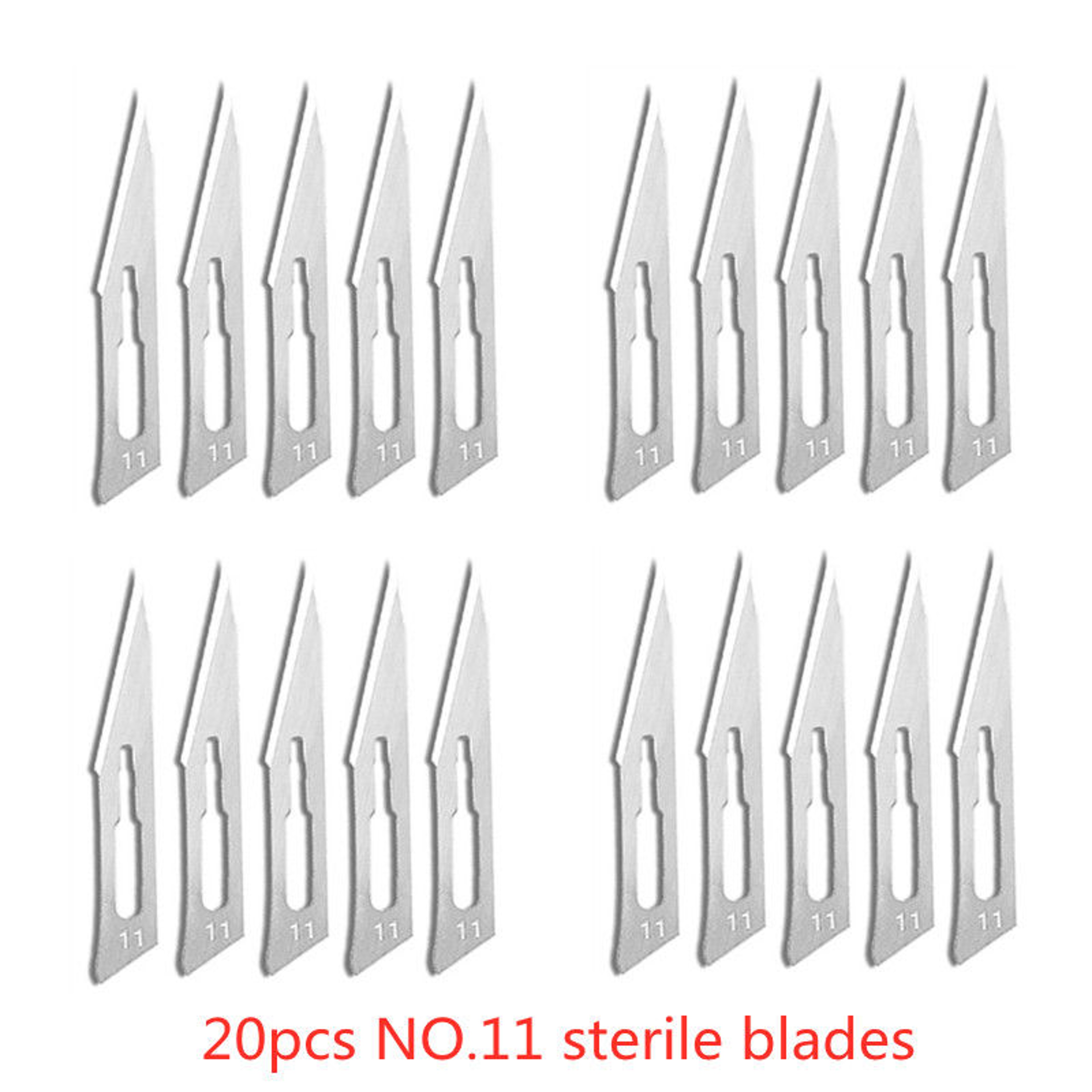 Carbon Steel Surgical Blades for Phone Repair, Carving, Eyebrow Grooming, Animal Care & Scalpel Knife Precision Cutter – view 16