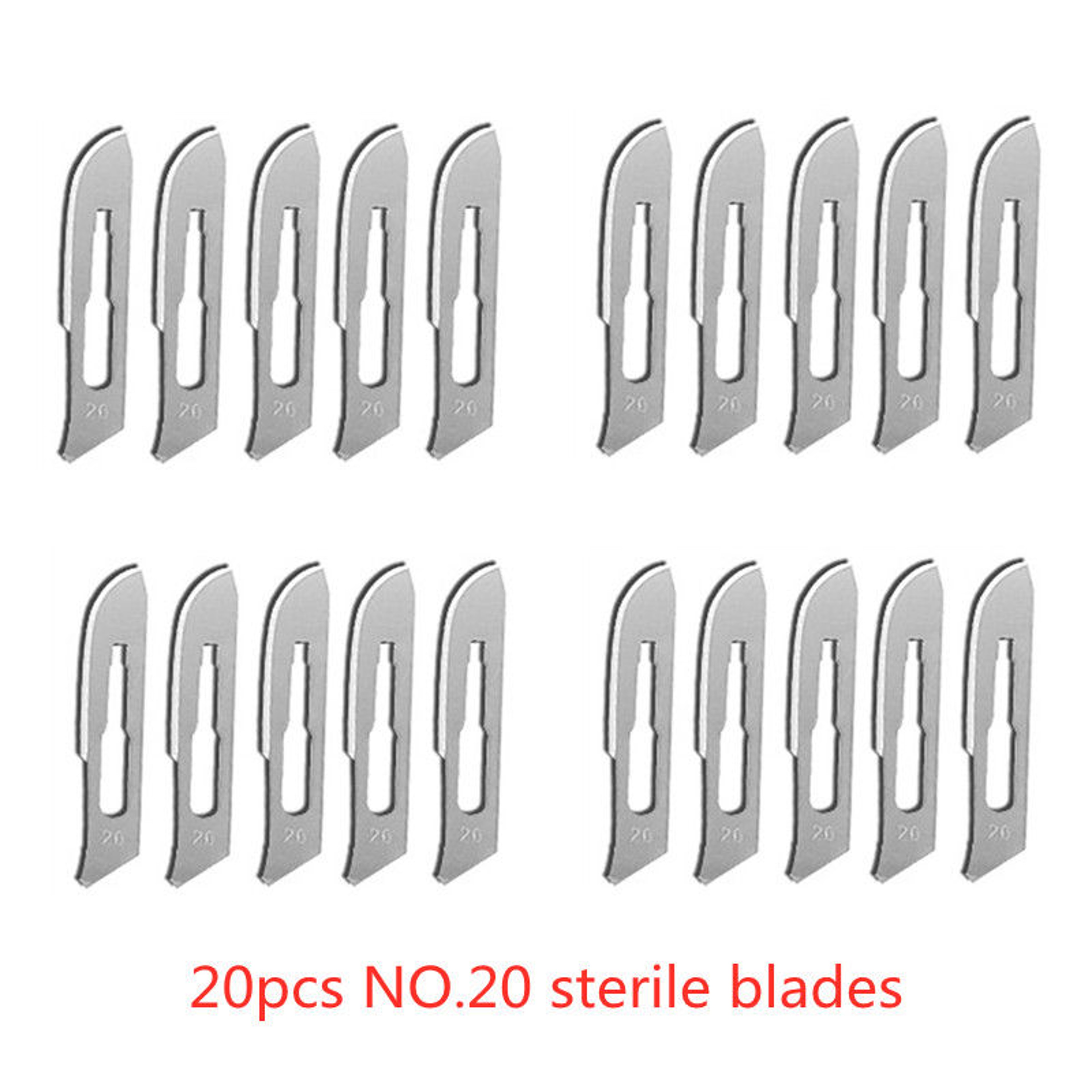 Carbon Steel Surgical Blades for Phone Repair, Carving, Eyebrow Grooming, Animal Care & Scalpel Knife Precision Cutter – view 25
