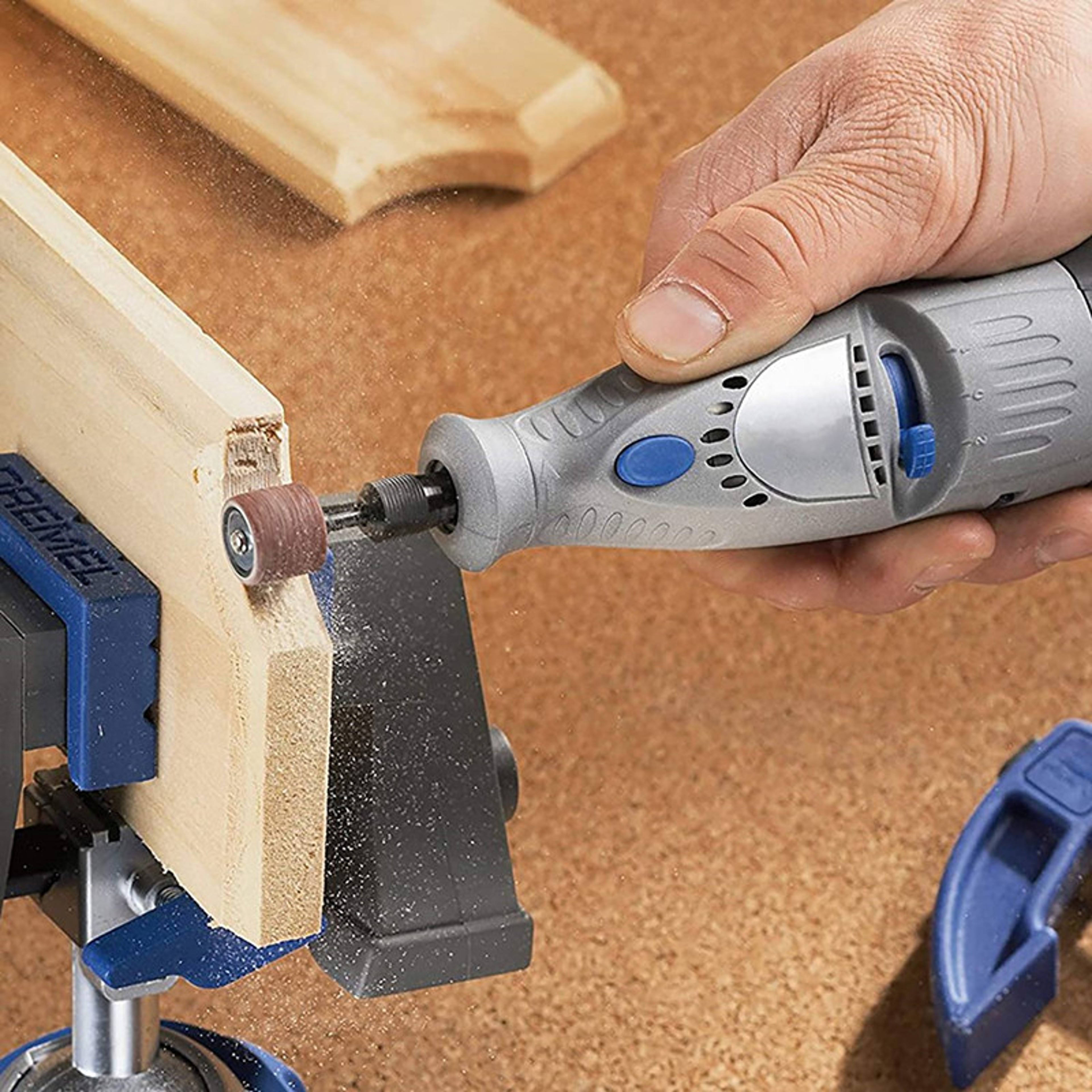 Grit Sanding Drums Kit with Sanding Bands and Mandrels, Fit for Dremel Nail Drill Rotary Tool Polishing & Grinding – view 4
