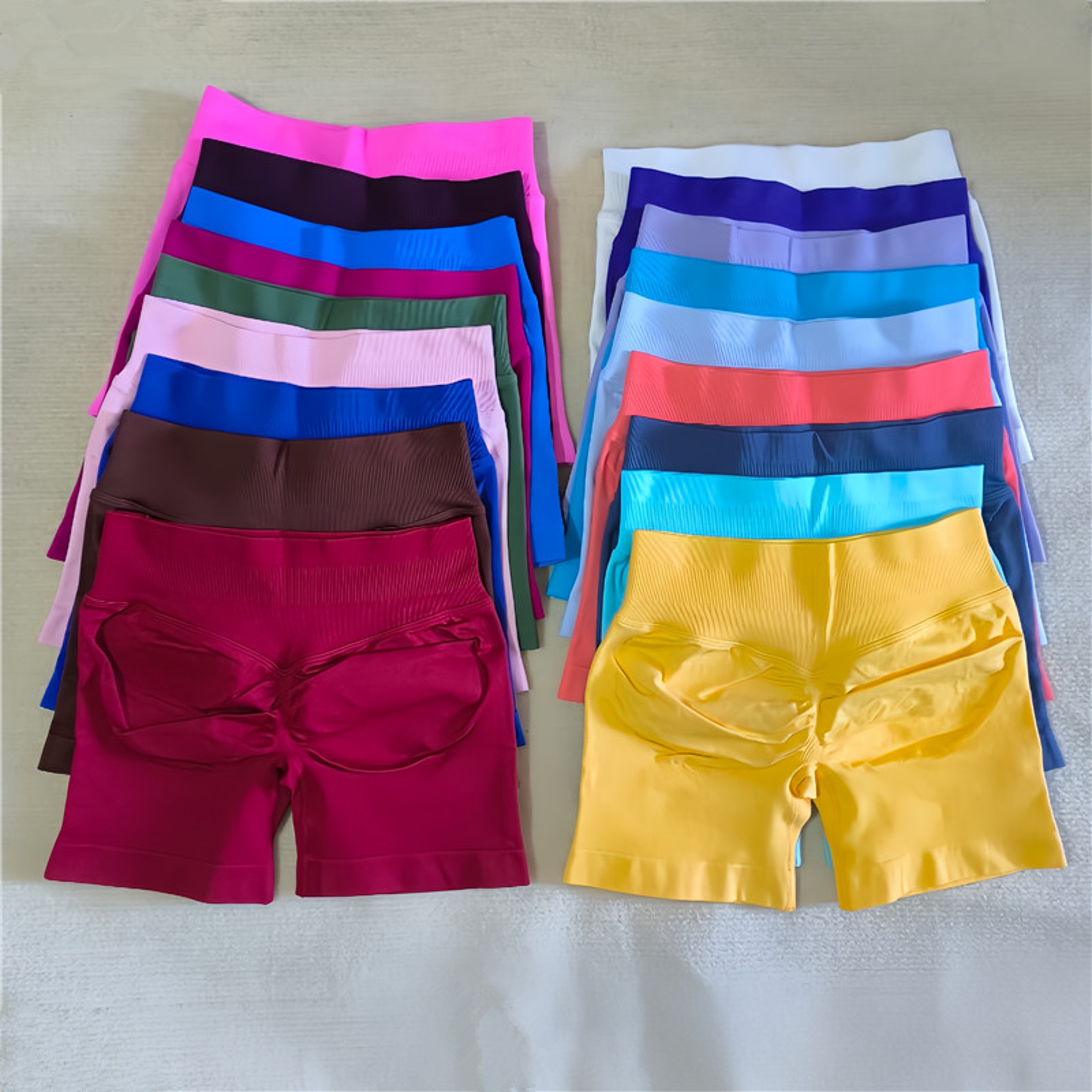 Scrunch Butt Gym Running Shorts for Women Seamless Biker Yoga Cycling Leggings – view 2