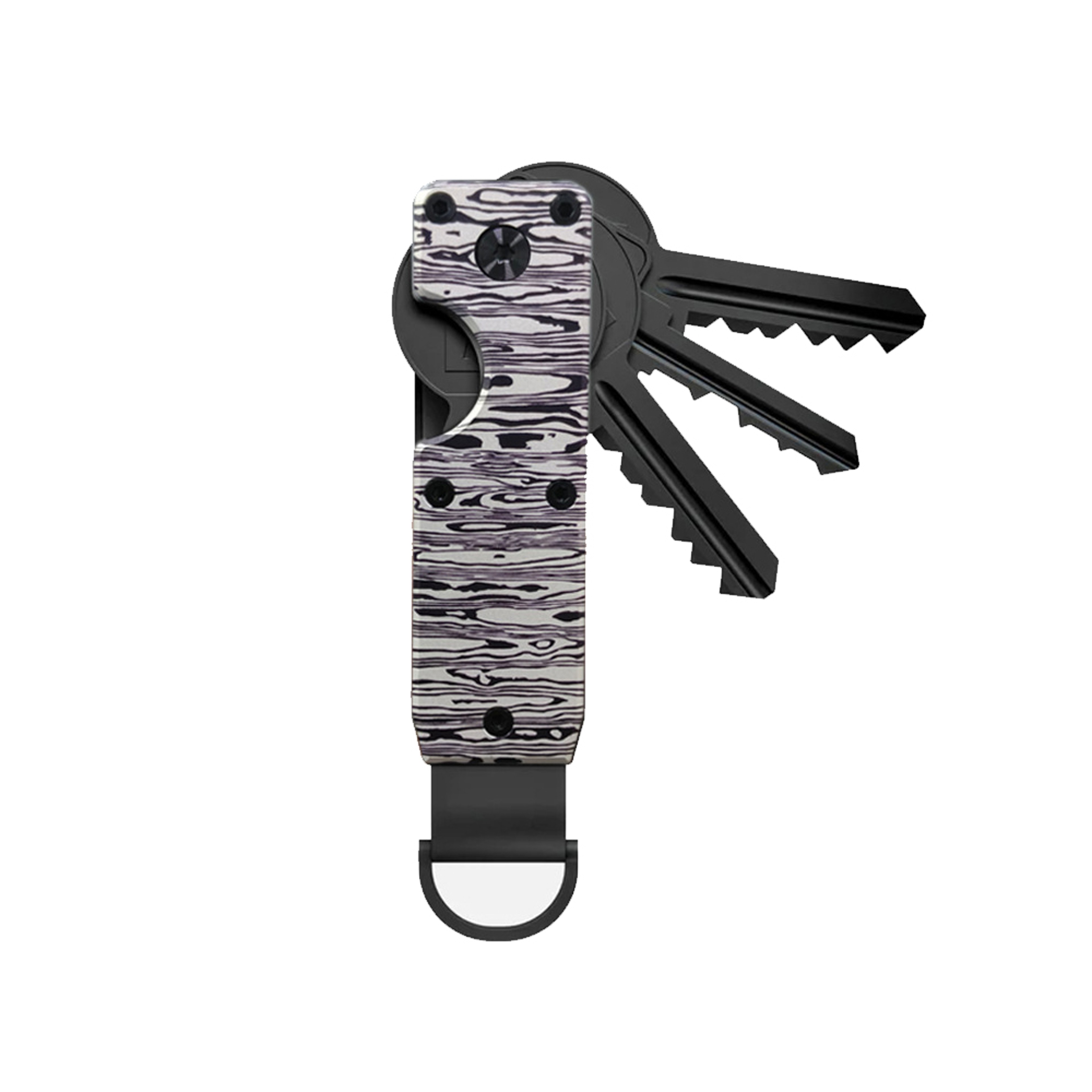 Minimalist Key Organizer Compact Holder, Durable Metal Key Chain Case | Pocket Key Holder for Keychain – view 8