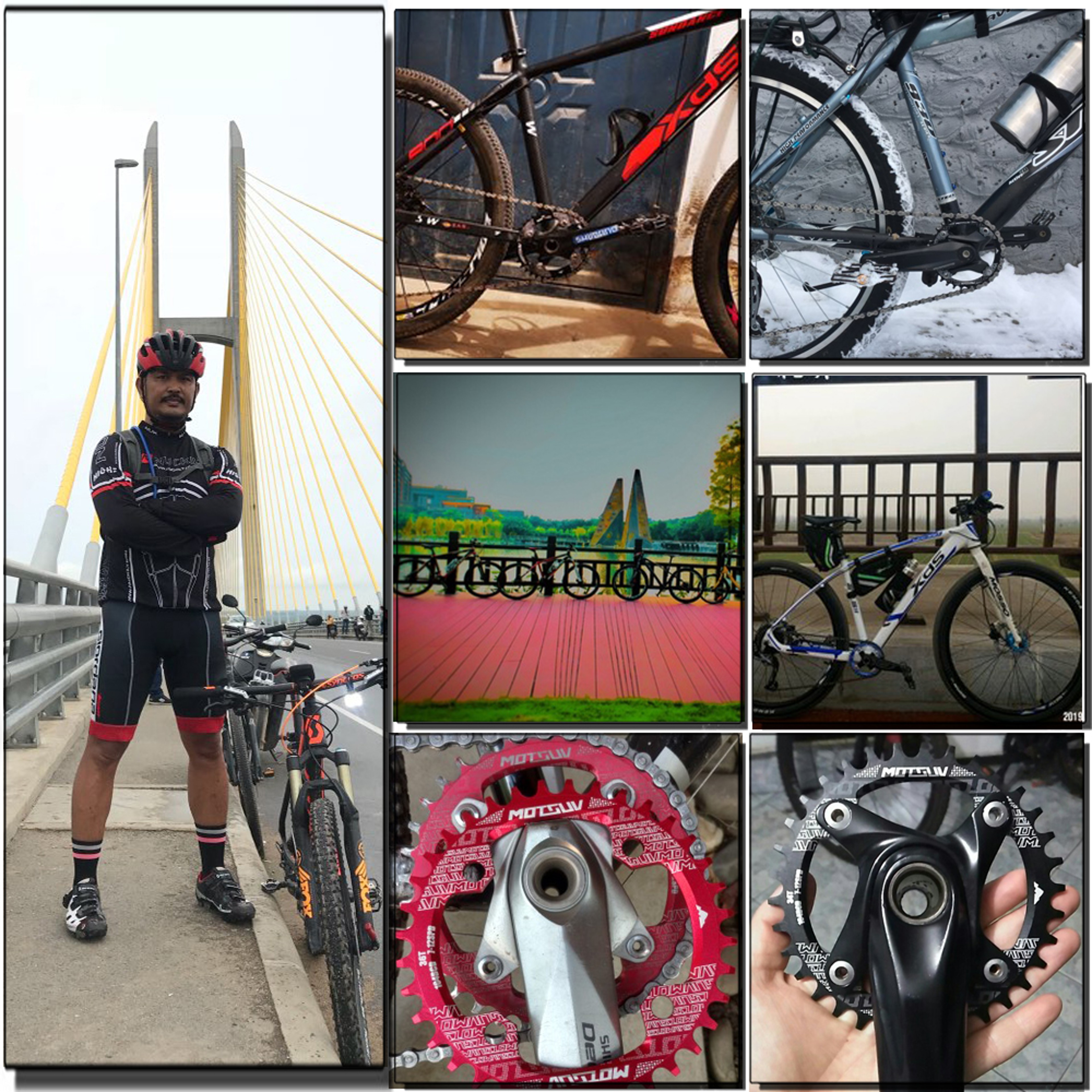 MTB Chainring, Round Narrow Wide Chainwheel, Single Crankset Plate for Mountain Bicycle Upgrade – view 6