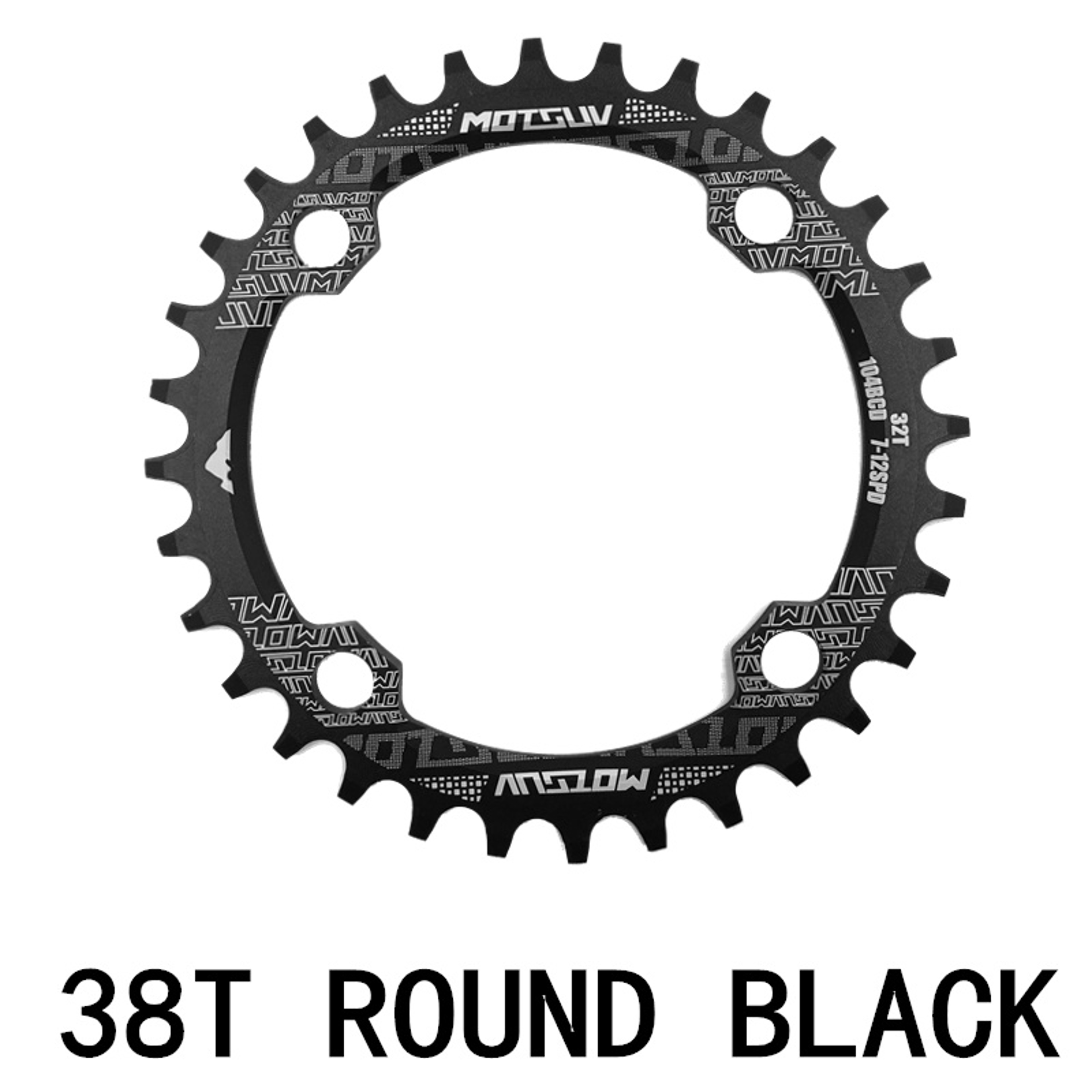 MTB Chainring, Round Narrow Wide Chainwheel, Single Crankset Plate for Mountain Bicycle Upgrade – view 8