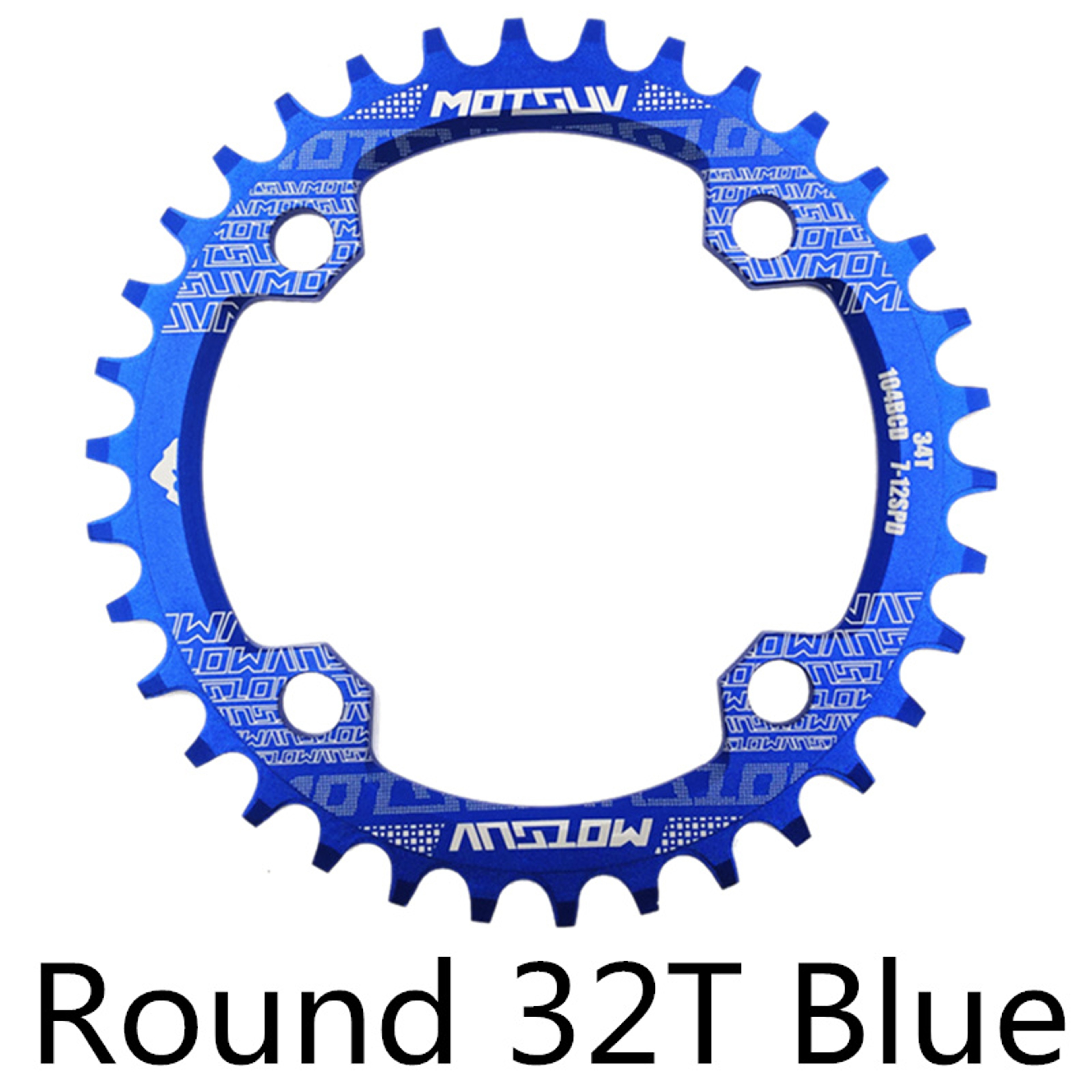MTB Chainring, Round Narrow Wide Chainwheel, Single Crankset Plate for Mountain Bicycle Upgrade – view 19