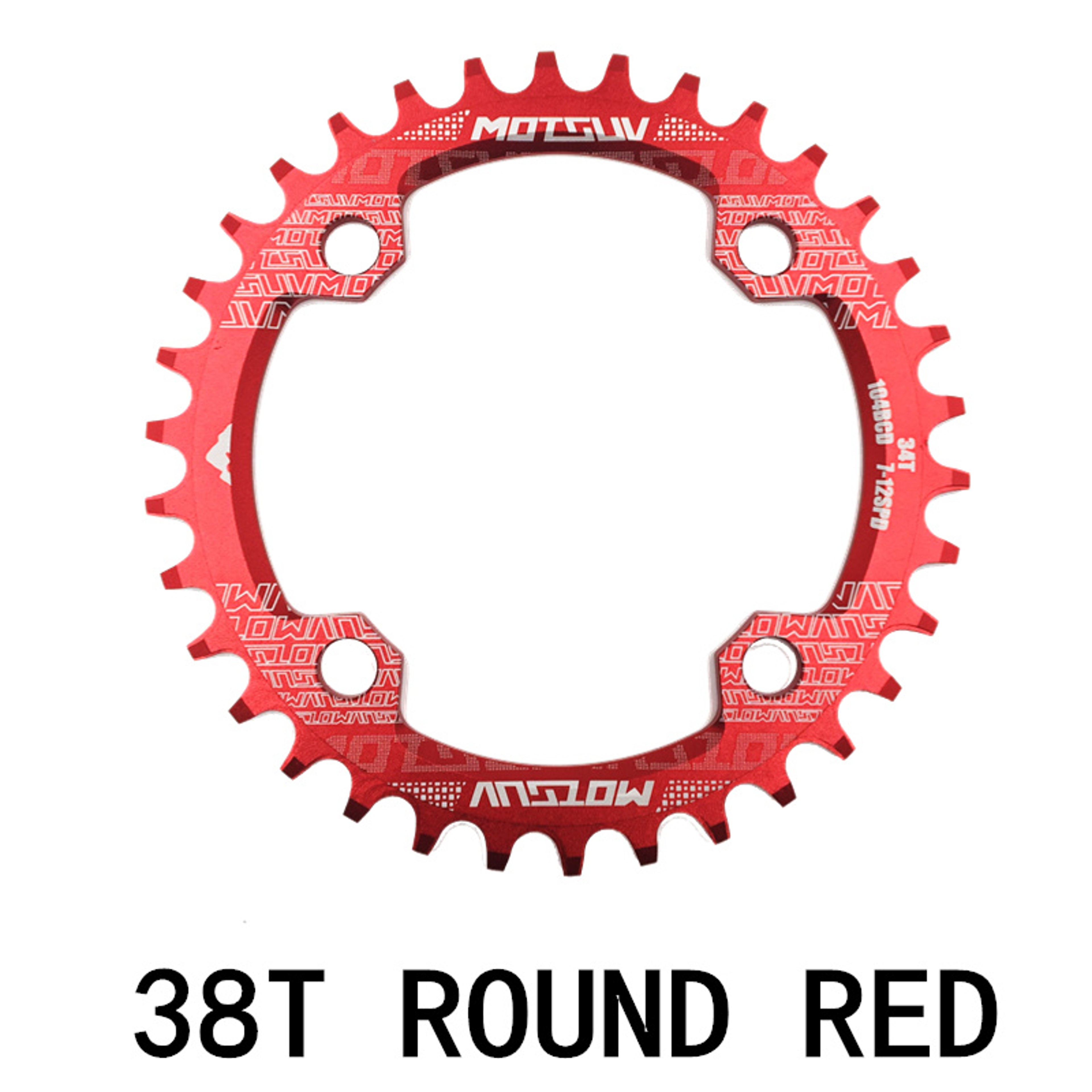 MTB Chainring, Round Narrow Wide Chainwheel, Single Crankset Plate for Mountain Bicycle Upgrade – view 20