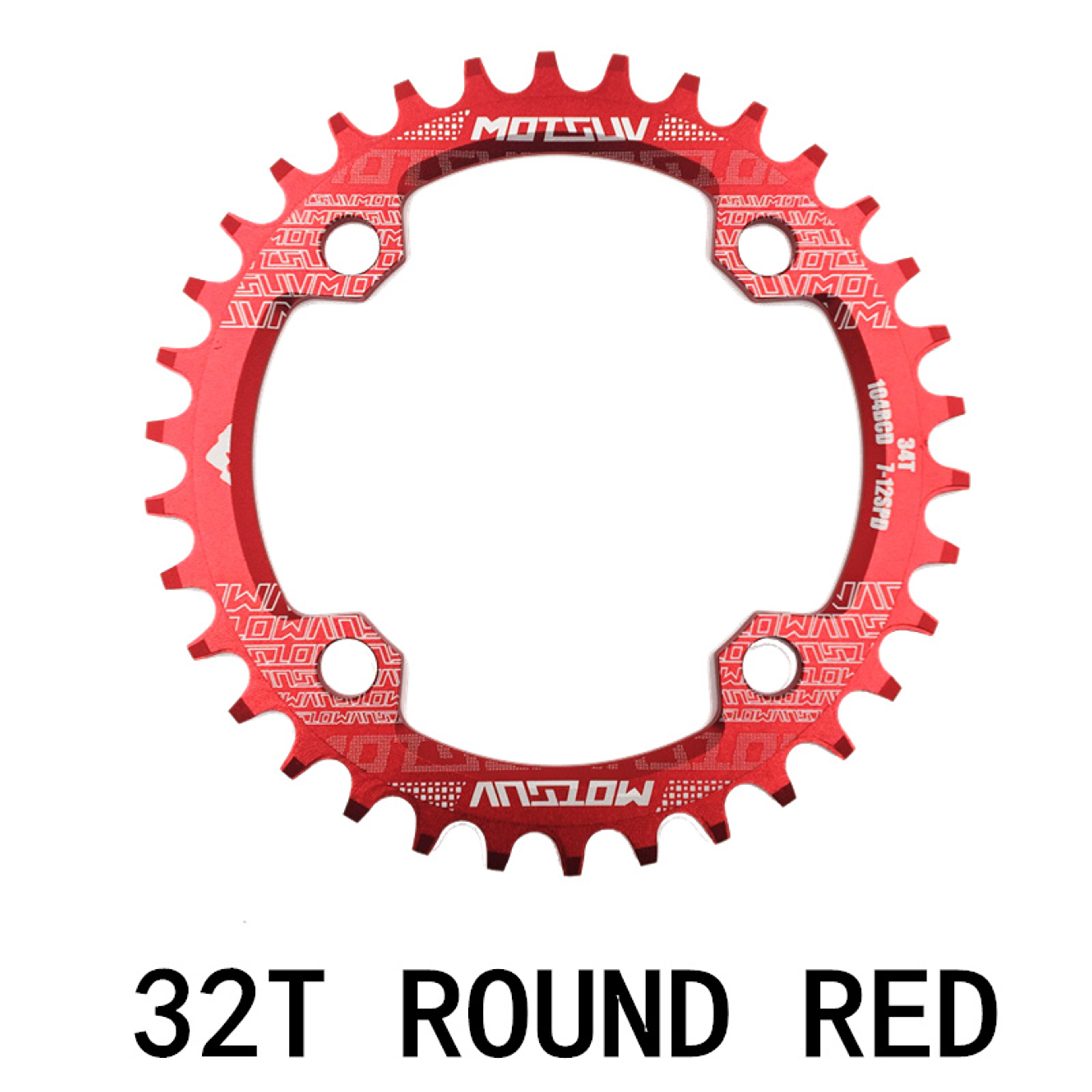 MTB Chainring, Round Narrow Wide Chainwheel, Single Crankset Plate for Mountain Bicycle Upgrade – view 23