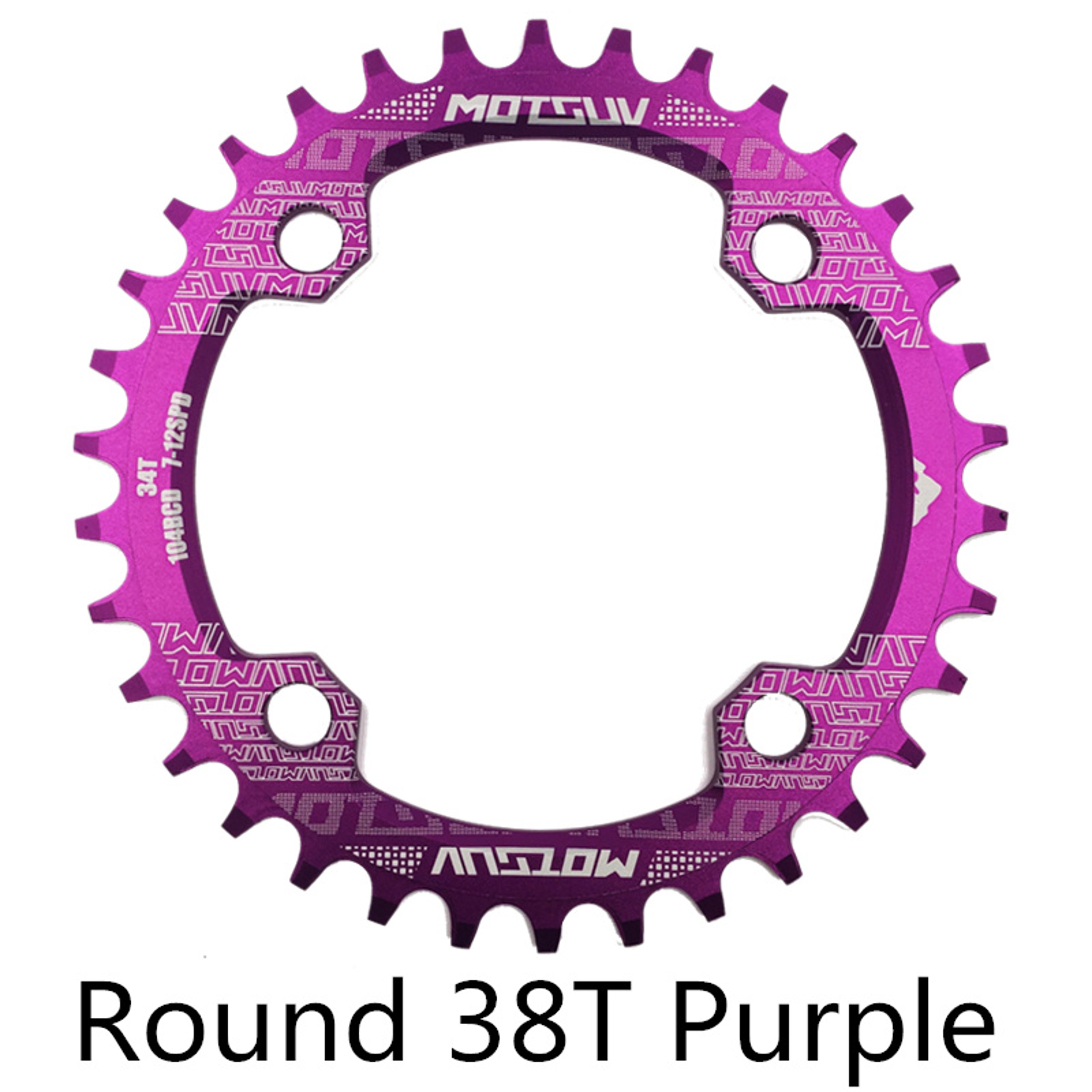 MTB Chainring, Round Narrow Wide Chainwheel, Single Crankset Plate for Mountain Bicycle Upgrade – view 24