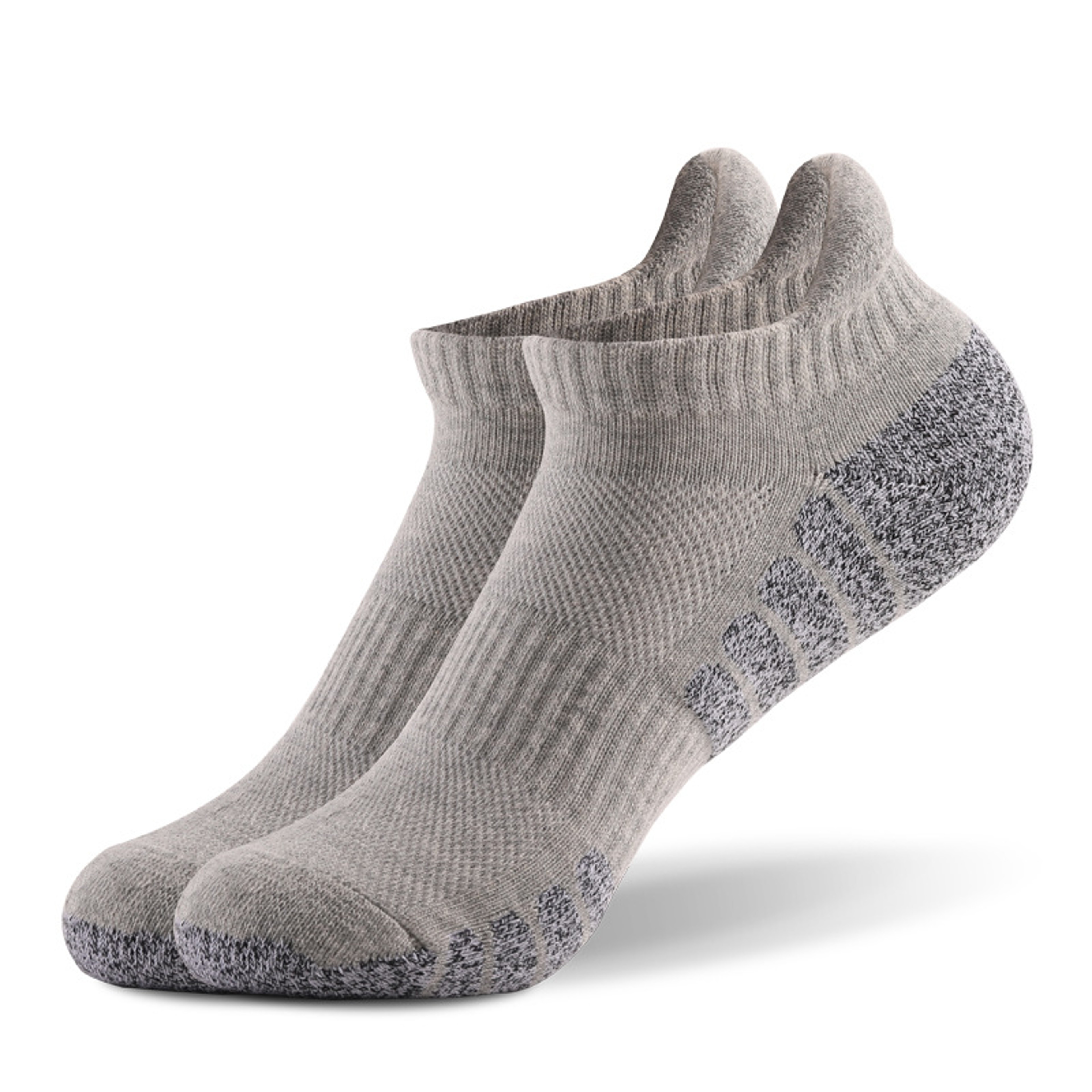 Low Cut Breathable Sports Socks for Men Women, Thickened Terry Mesh Boat Socks Non-Slip Shock Absorbing Running Ankle – view 2