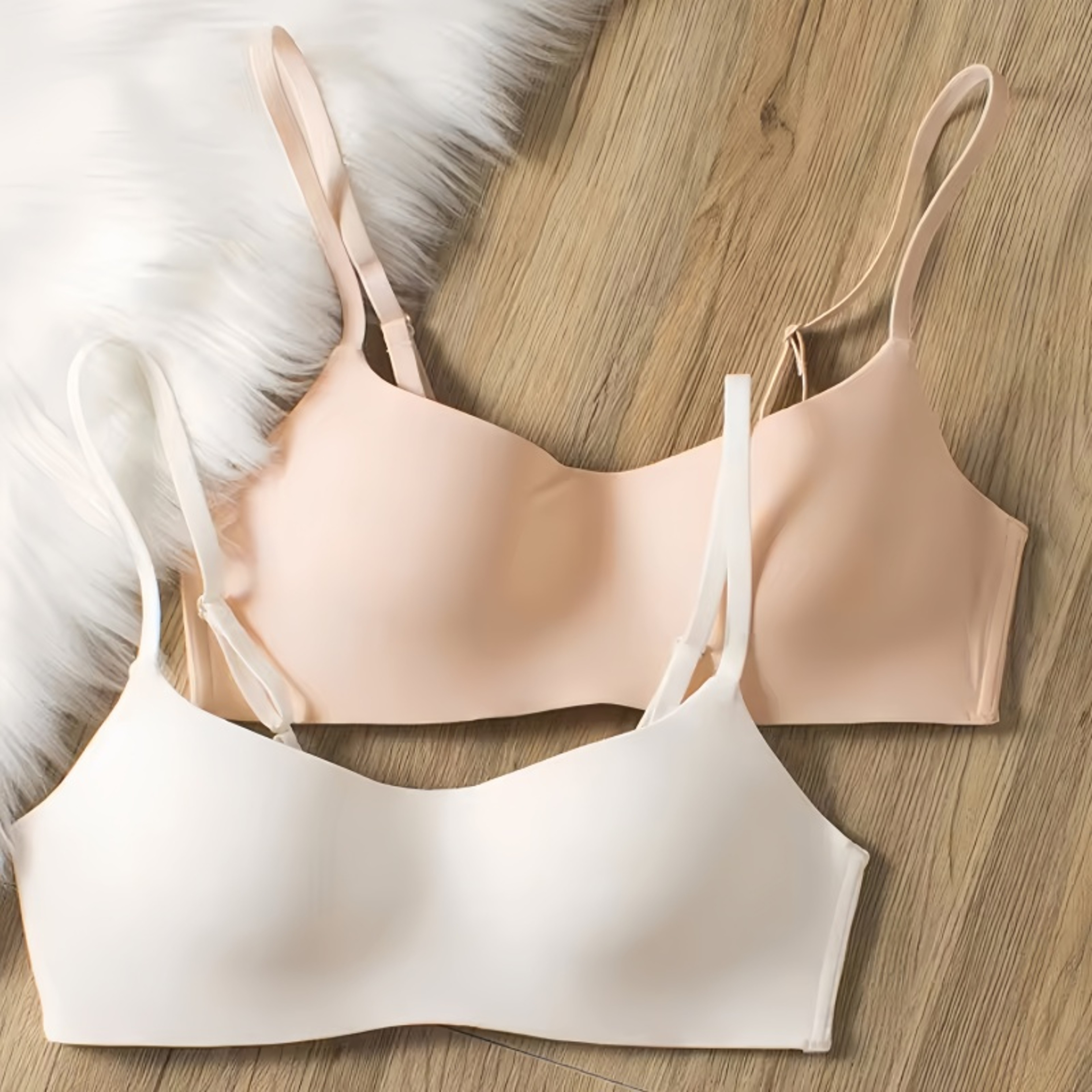 Women Seamless 1/2 Cup Push Up Bra, Non-Wire Bras for Small Chest, Sexy Lingerie Underwear with Lift & Support – view 1