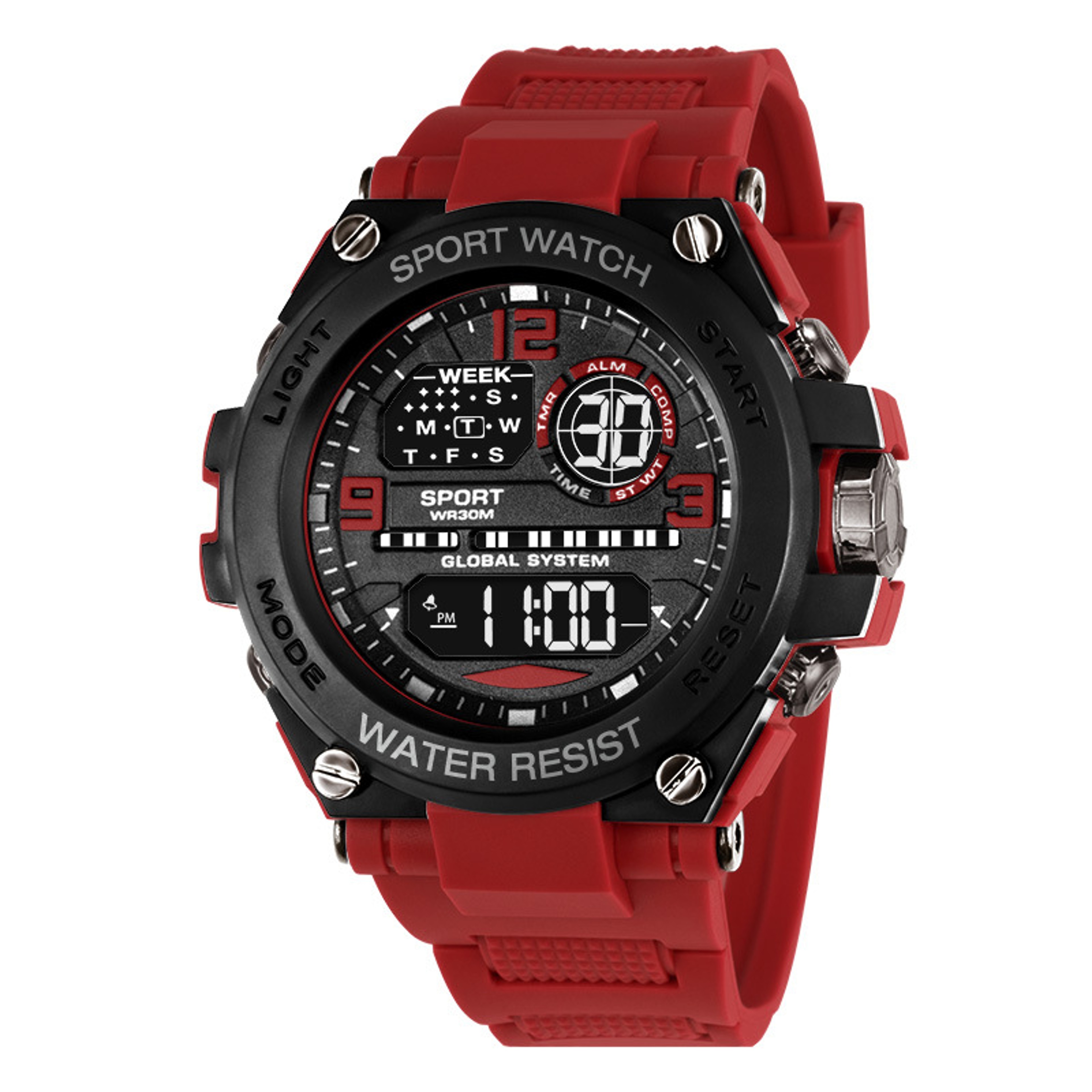 Multifunction Electronic Watches for Men, Waterproof Shockproof Sports Wristwatch, Drop Resistant Durable Design – view 11