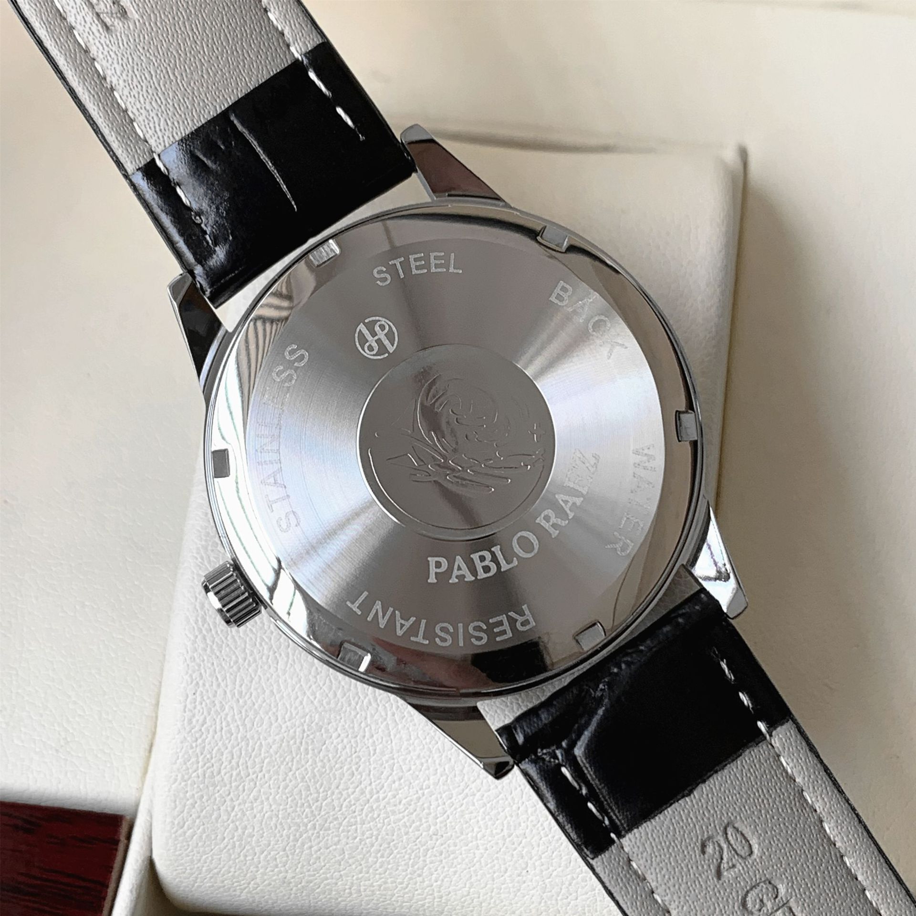 Waterproof Calendar Leather Strap Men Watch, Business Watches Quartz Wristwatches, Elegant Daily Timepiece – view 5