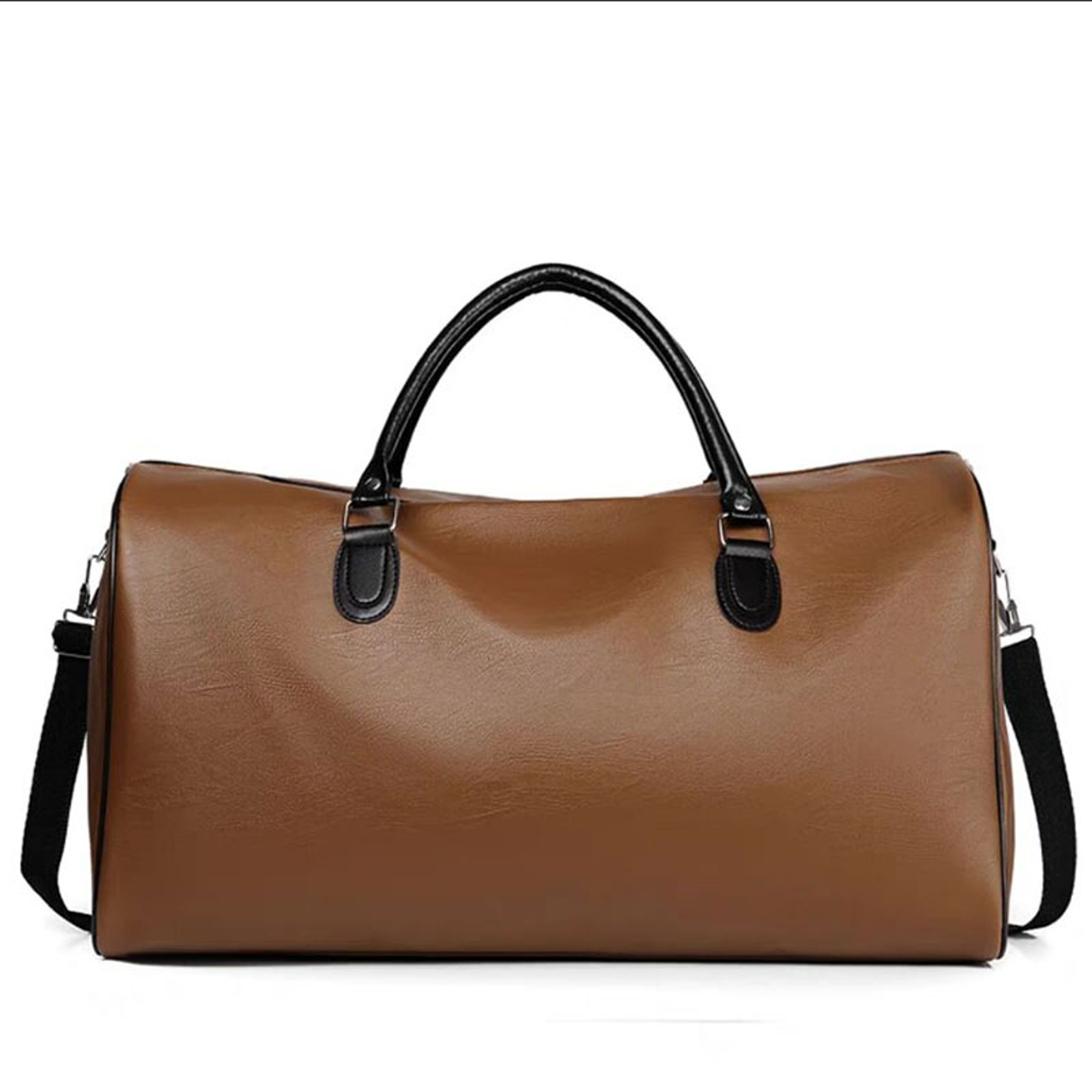 Leather Large Capacity Handbags for Men, Business Travel Bags, Weekend Tote Bag Luggage Organizer – view 7