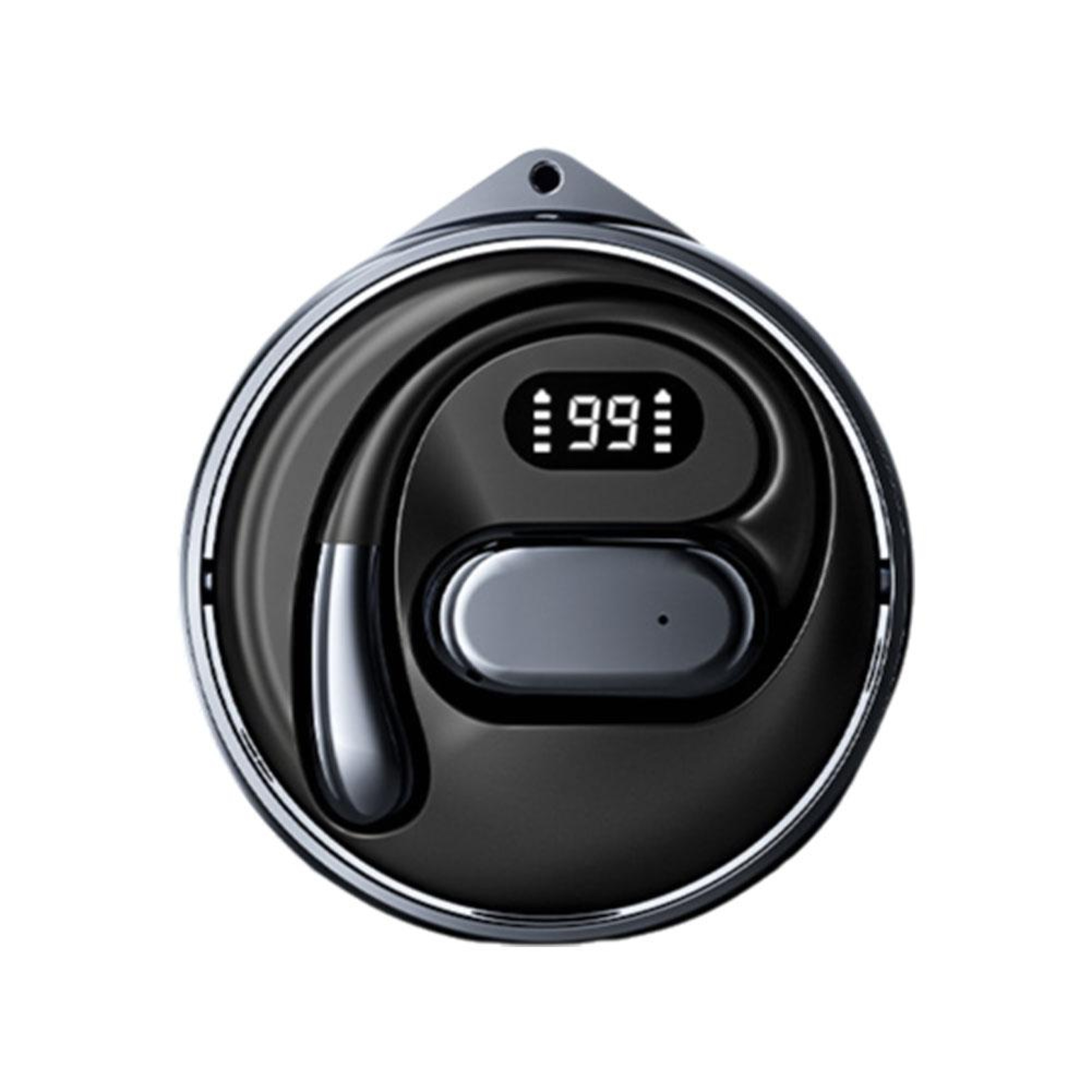 Rotating Digital Display Bluetooth Headset D88 Wireless Noise Cancelling AI Translation Long Batter 4