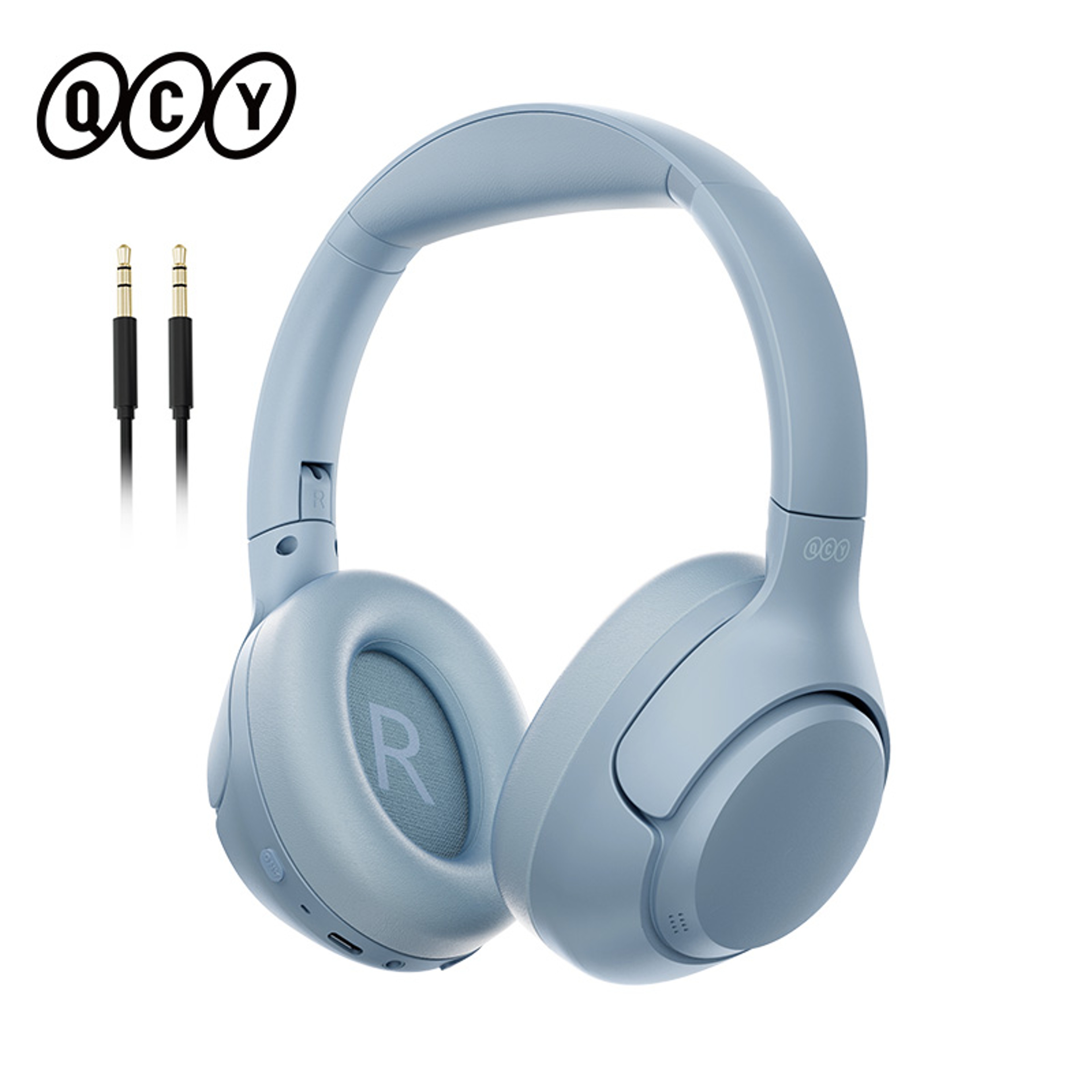 Bluetooth Hi Res Audio Over Ear Headset, QCY H3 ANC Wireless Headphones, Hybrid Noise Cancelling Earphones – view 10
