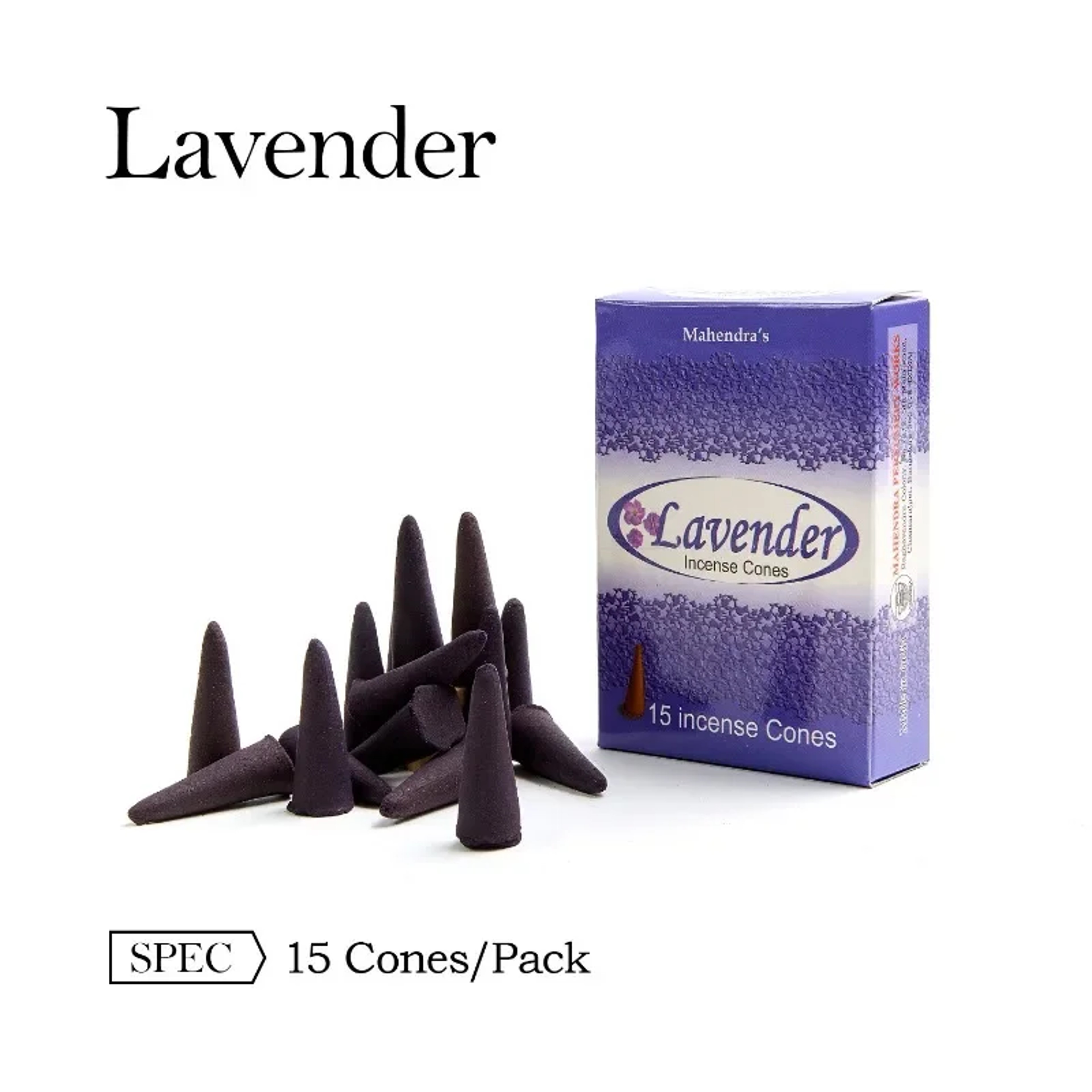 Mahendra Incense Cones Sandalwood Lavender Vanilla Aromatherapy Cones For Air Purification  Relaxat 4