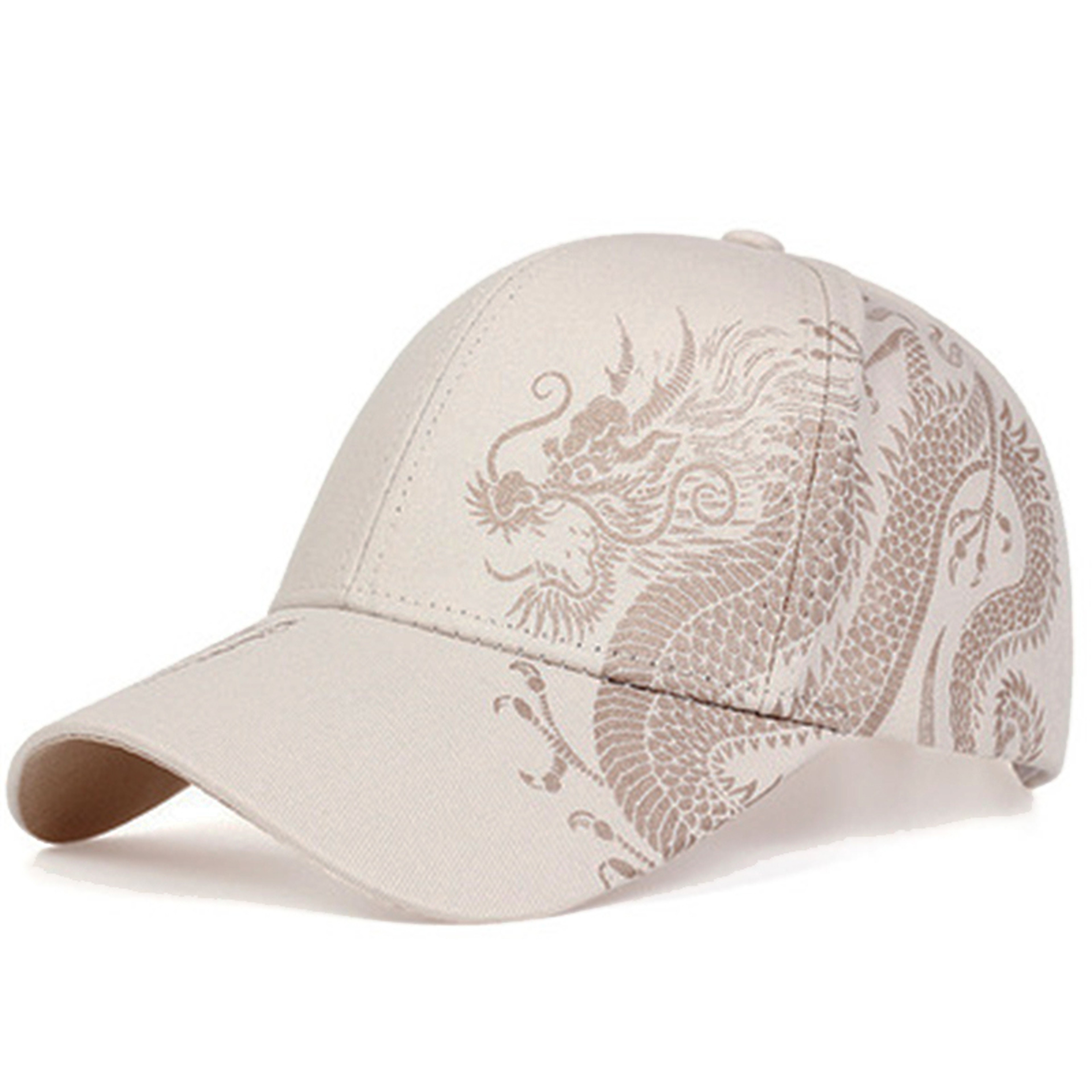 Men Chinese Dragon Totem Baseball Cap, Summer Snapback Hat for Women, Cool Outdoor Sun Protection Streetwear – view 9