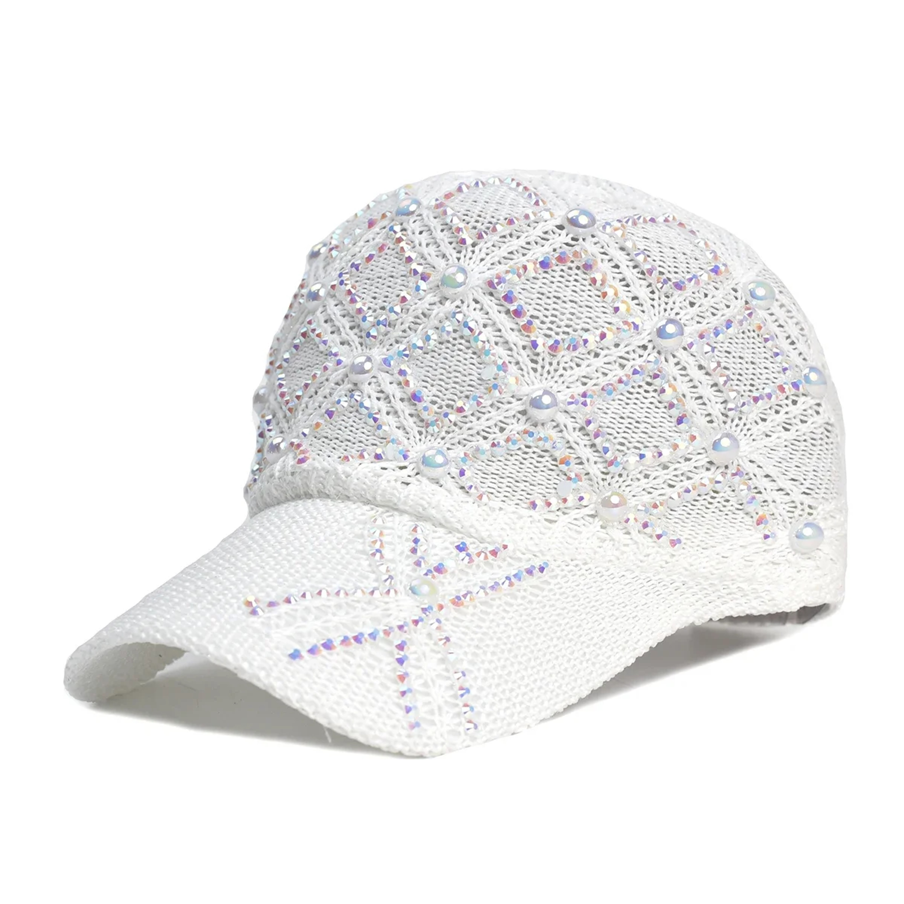 UV Protection Womens Summer Baseball Cap, Adjustable Straw Hat for Outdoor Beach, Casual Sun Hat for Travel and Sports – view 8