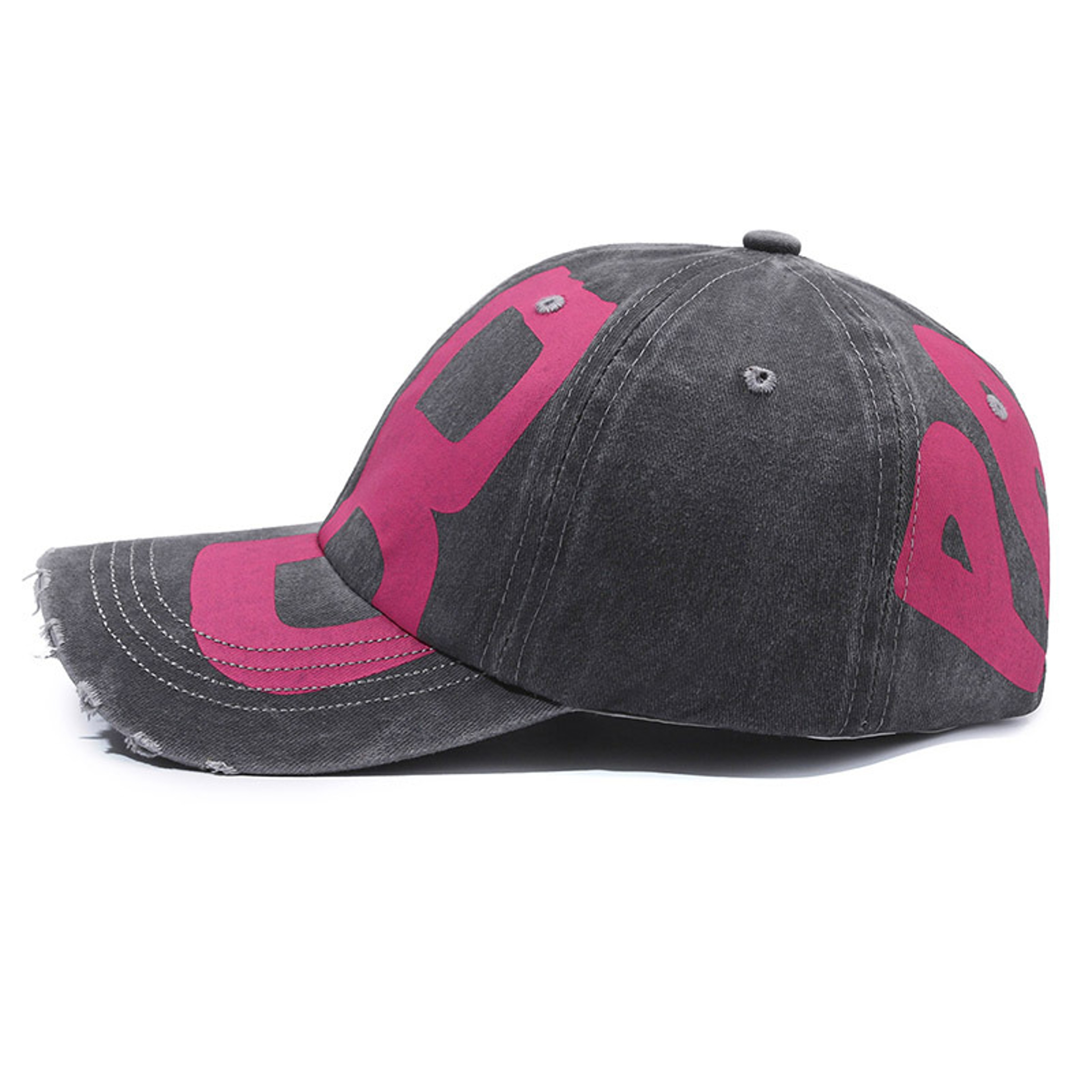 FS Big Letter Baseball Cap for Men, Cotton Luxury Women Hat, Korean Street Hip Hop Summer Cap – view 3