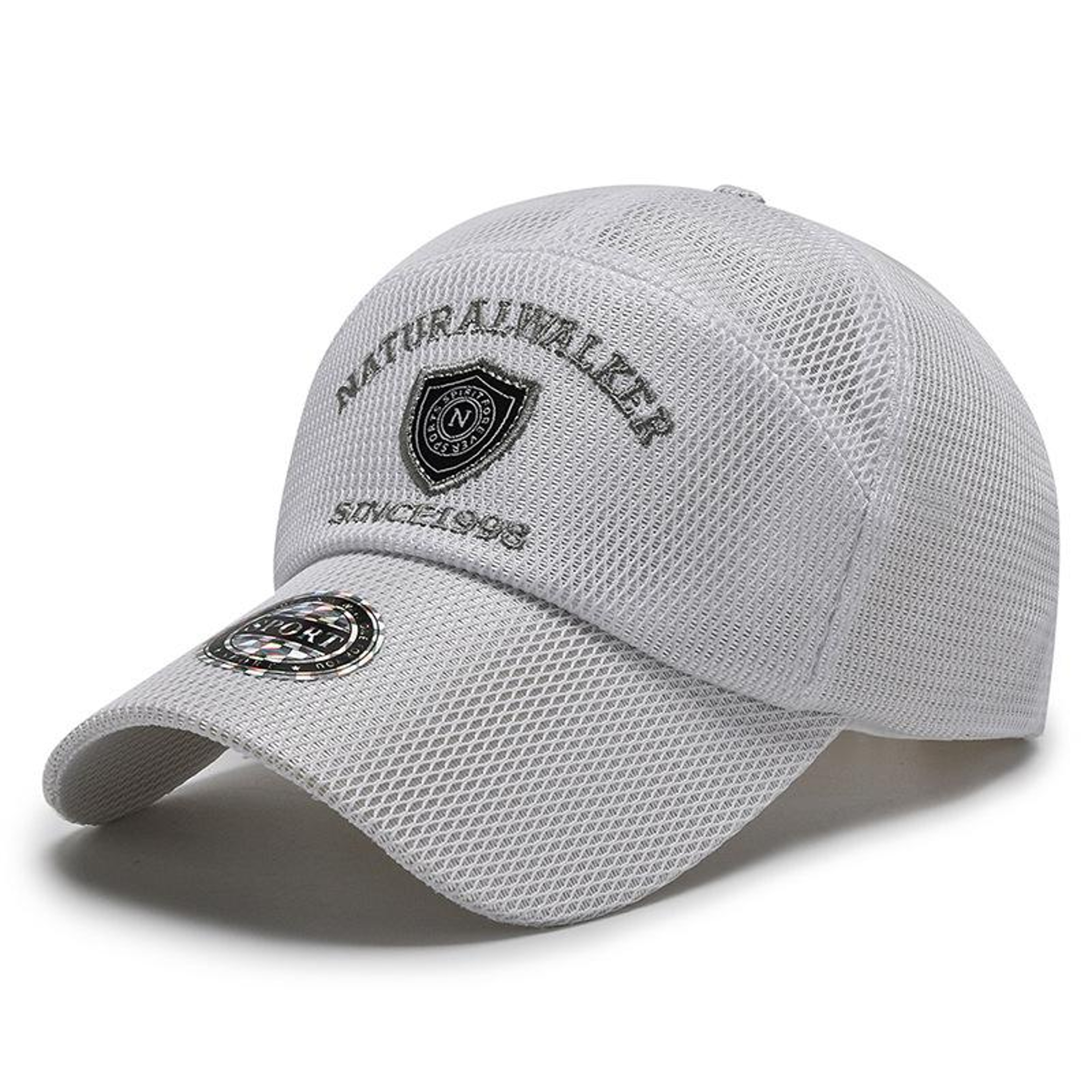 Quick Drying Mesh Baseball Cap for Men, Summer Outdoor Sun Protection, Breathable Embroidery Trucker Hat – view 10
