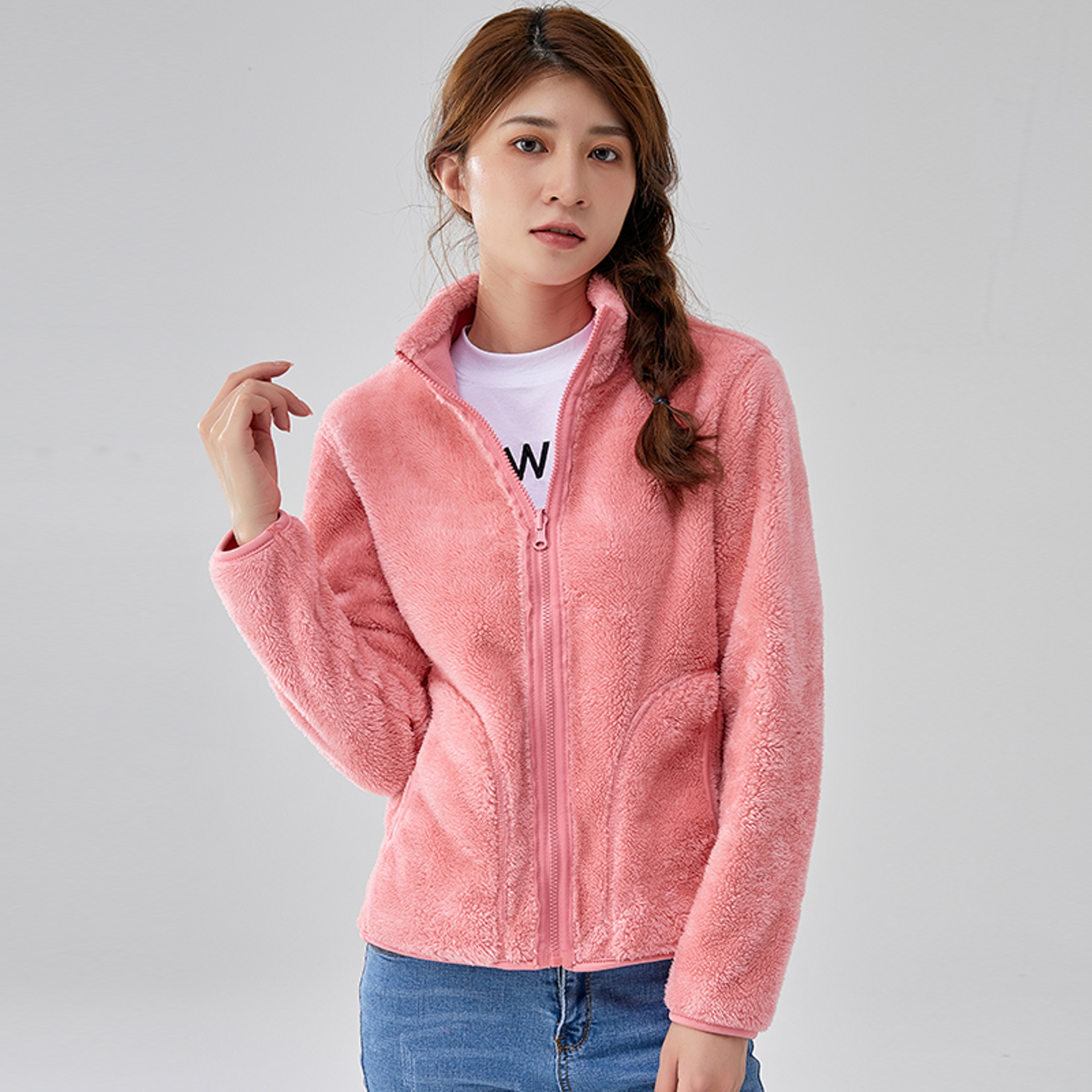 Versatile Winter Coat, New Fleece Womens Outdoor Clothing, Double Sided Warm Jacket, Leisure Sports Fashion – view 6
