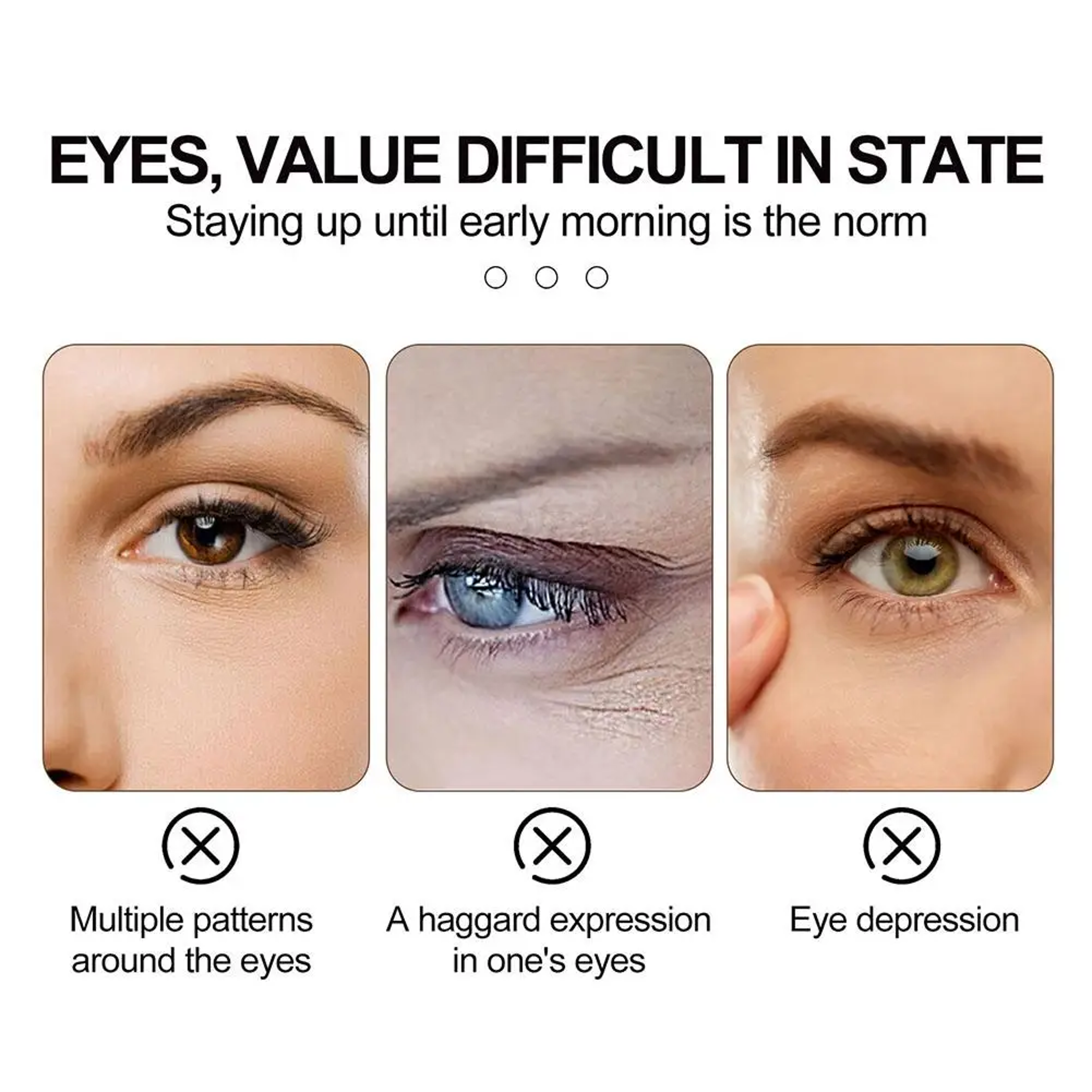 Under Eye Bag Removal Cream for Dark Circles Puffiness and Fine Lines – view 7