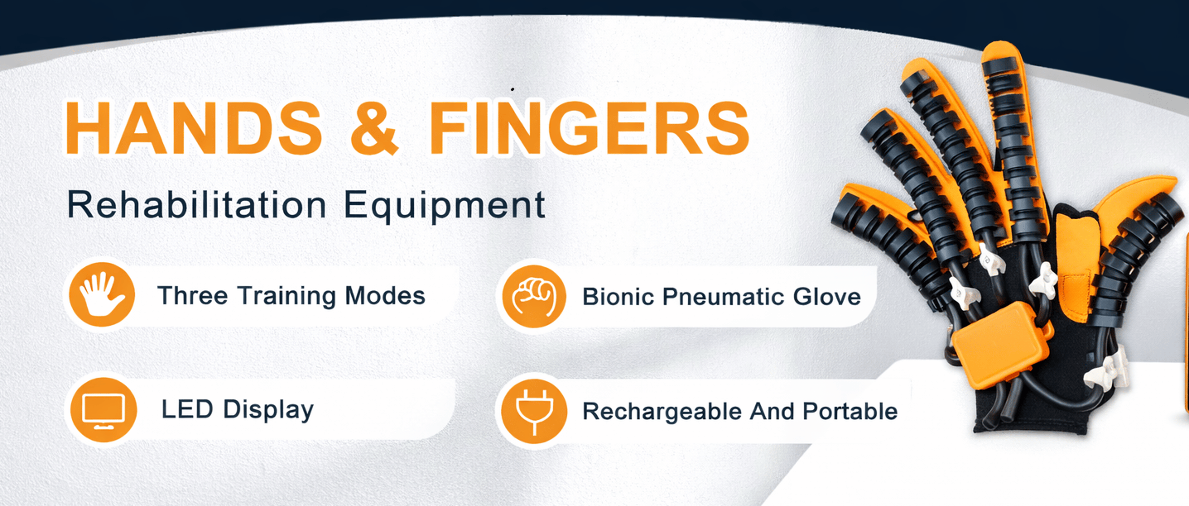 Left & Right Hand Finger Rehabilitation Robot Gloves, Stroke & Hemiplegia Therapy Glove for Cerebral Infarction Recover – view 18