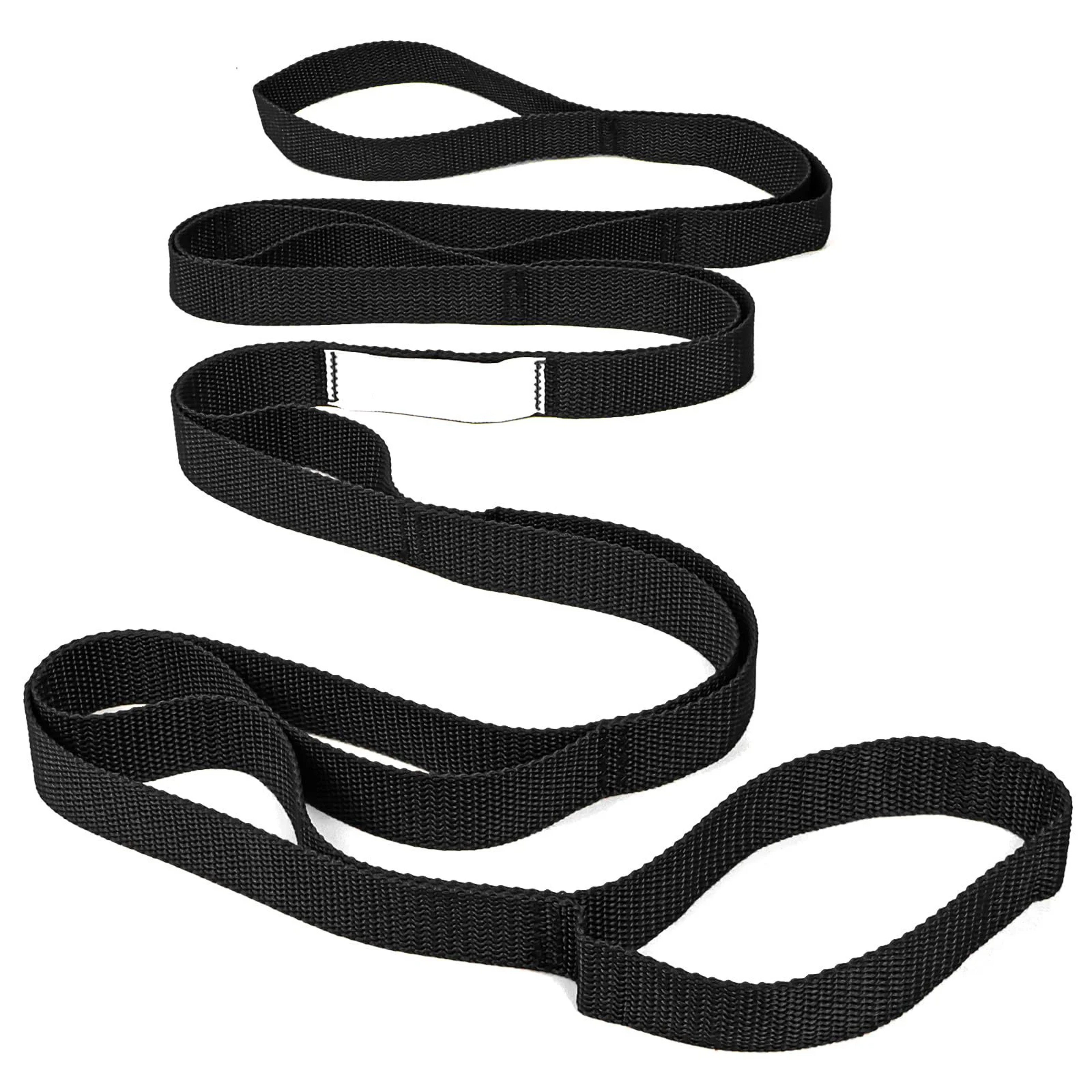 USAMade Yoga Stretching Strap For Flexibility  Injury Recovery  With Exercise Guide 6