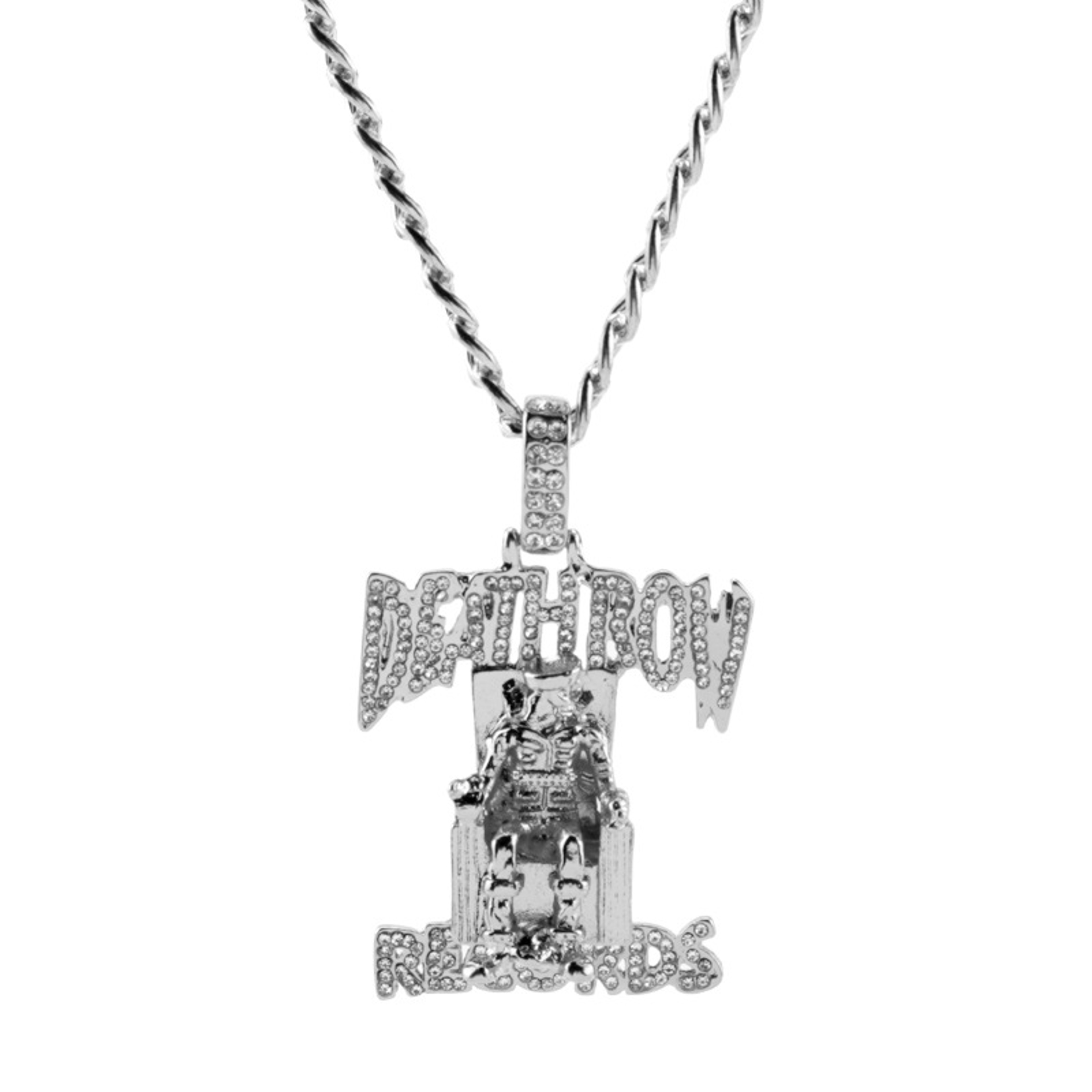 Wholesale Exquisite AAA Zircon Inlaid Trendy Hip Hop Prisoner Necklace With Death Prisoner Zircon P 5