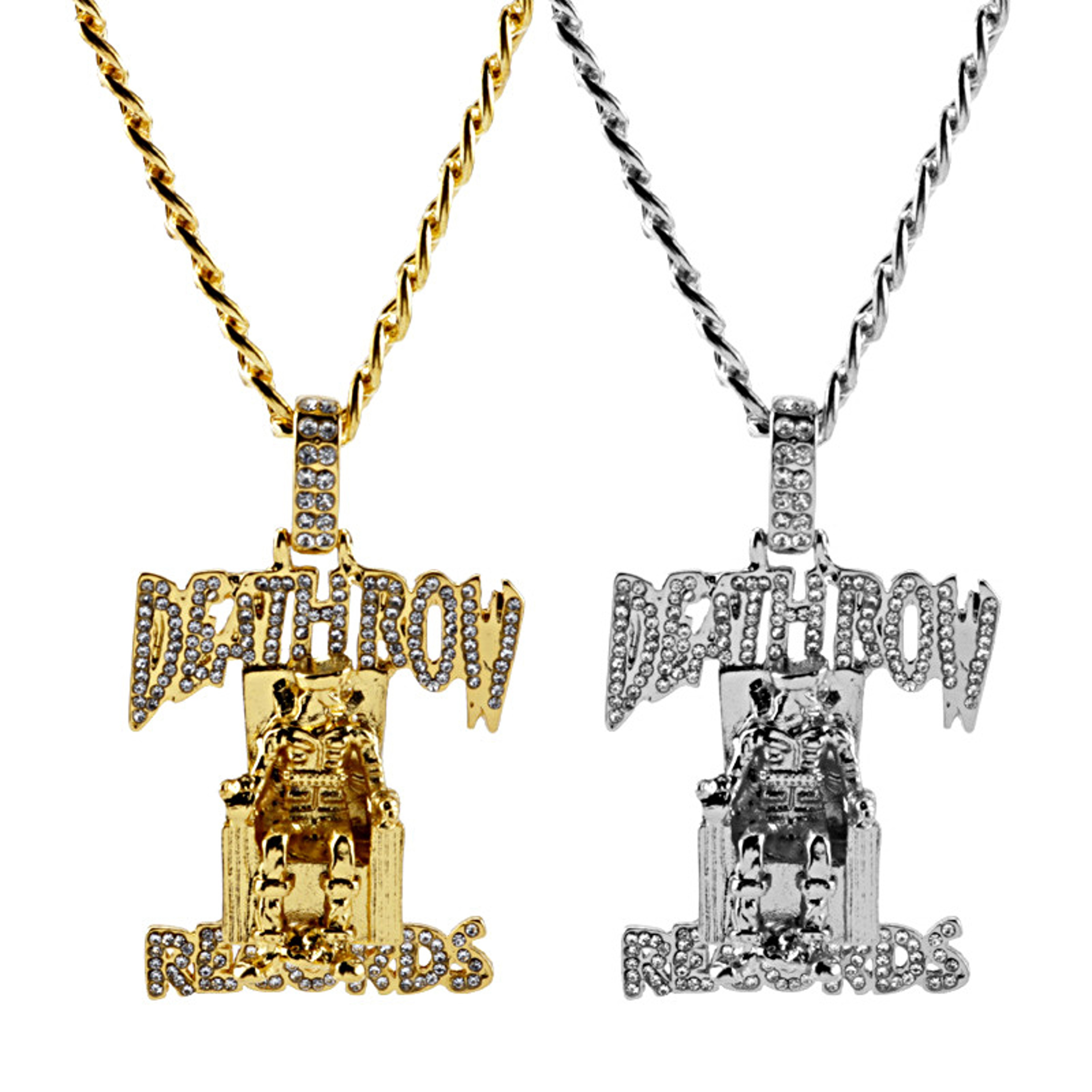 Wholesale Exquisite AAA Zircon Inlaid Trendy Hip Hop Prisoner Necklace With Death Prisoner Zircon P 3