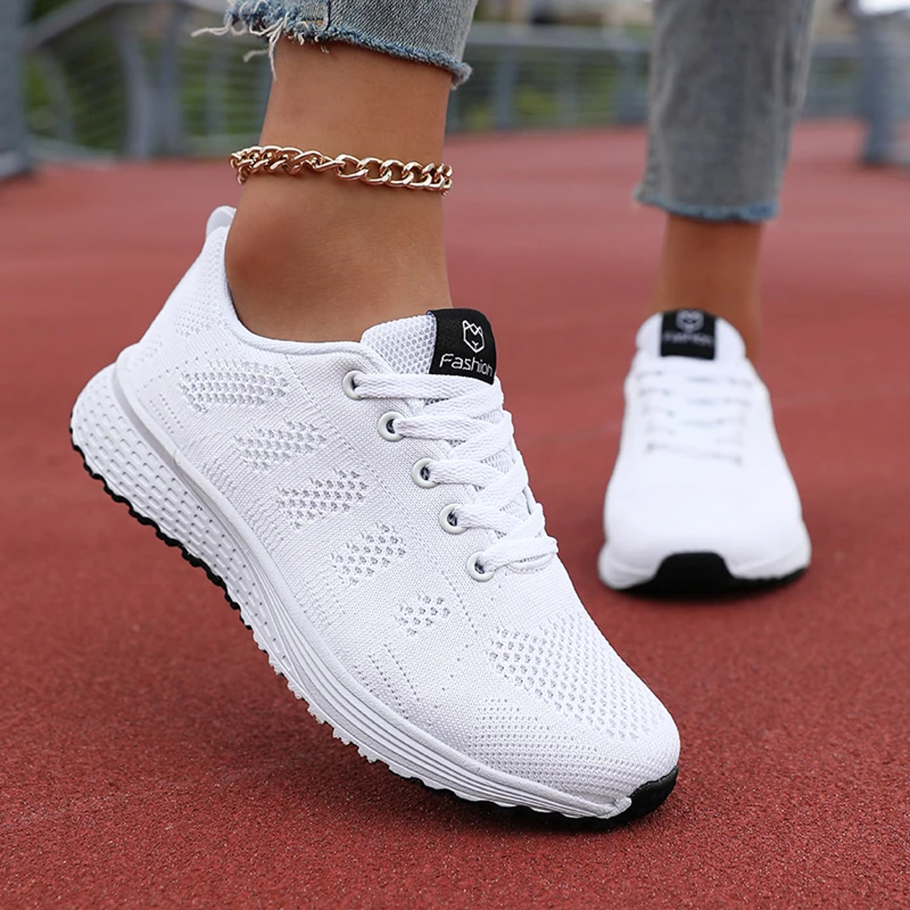 Lightweight Running Shoes for Women, Breathable Summer Sneakers for Casual Wear, Walking, Basketball & Tennis – view 2