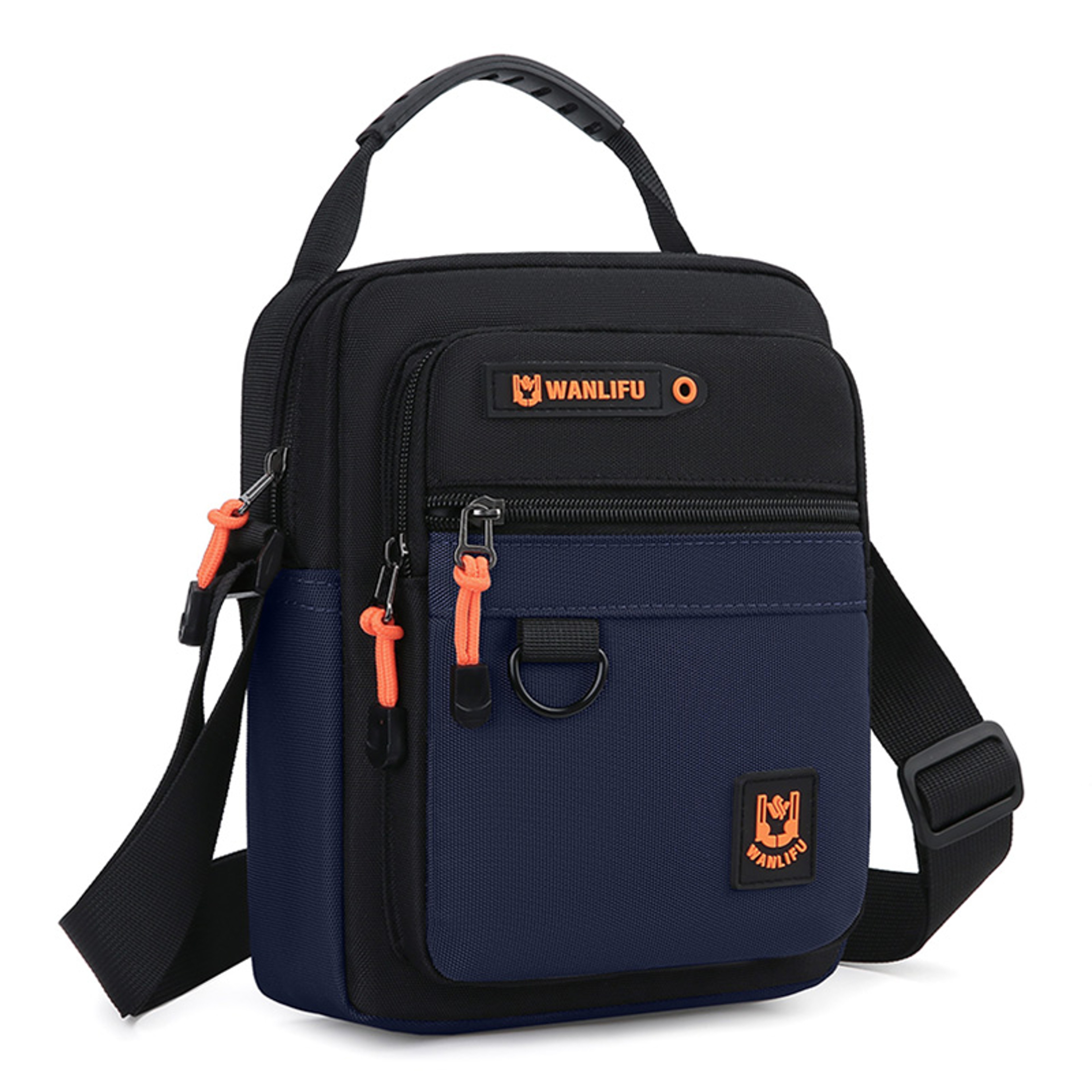 Lightweight Oxford Casual Mens Handbag Small Crossbody Bag Fashionable Mens Shoulder Bag Stylish Me 8