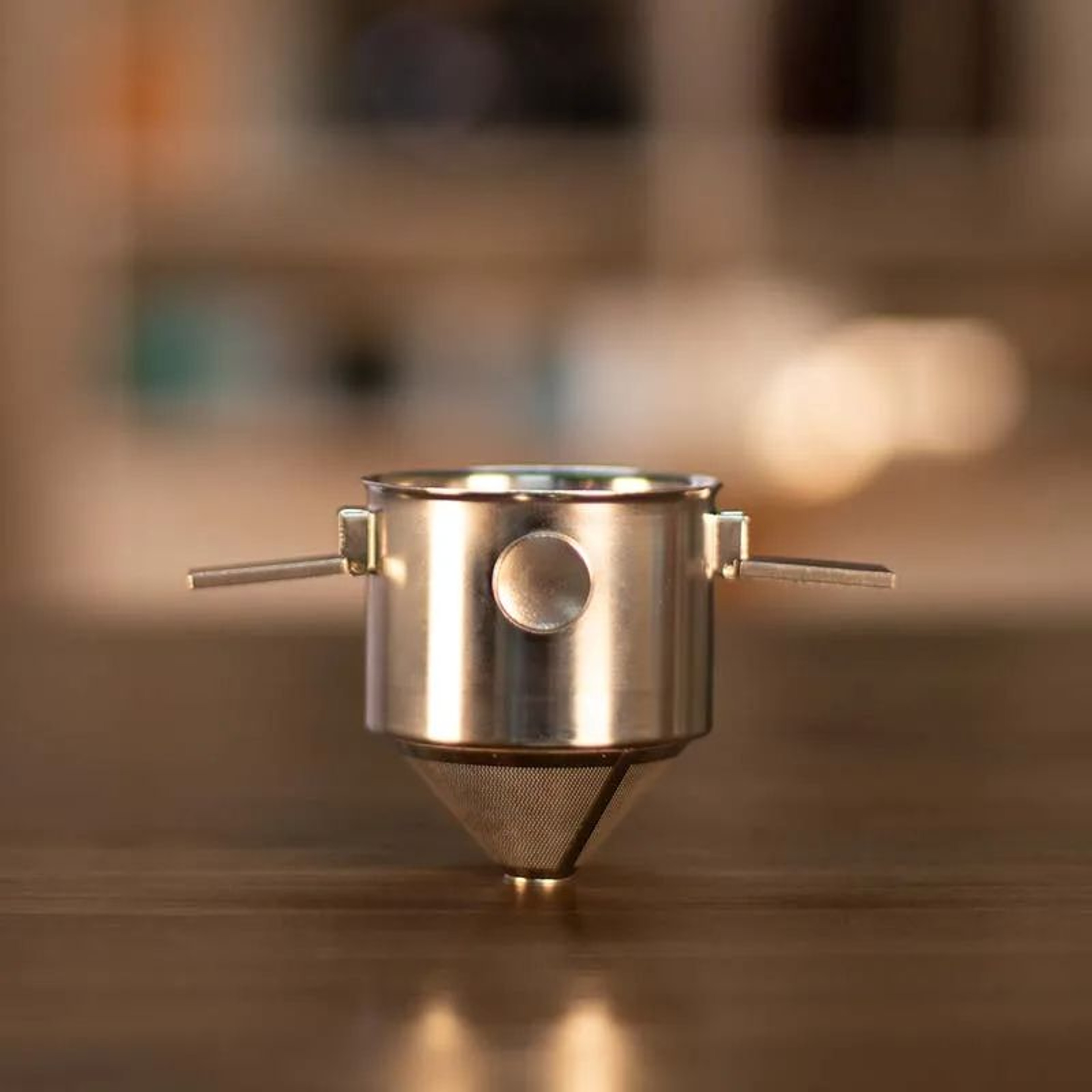 Portable Stainless Steel Hanging Ear Coffee Filter Cup Hand Flush Reusable FilterFree Funnel Coffee 7