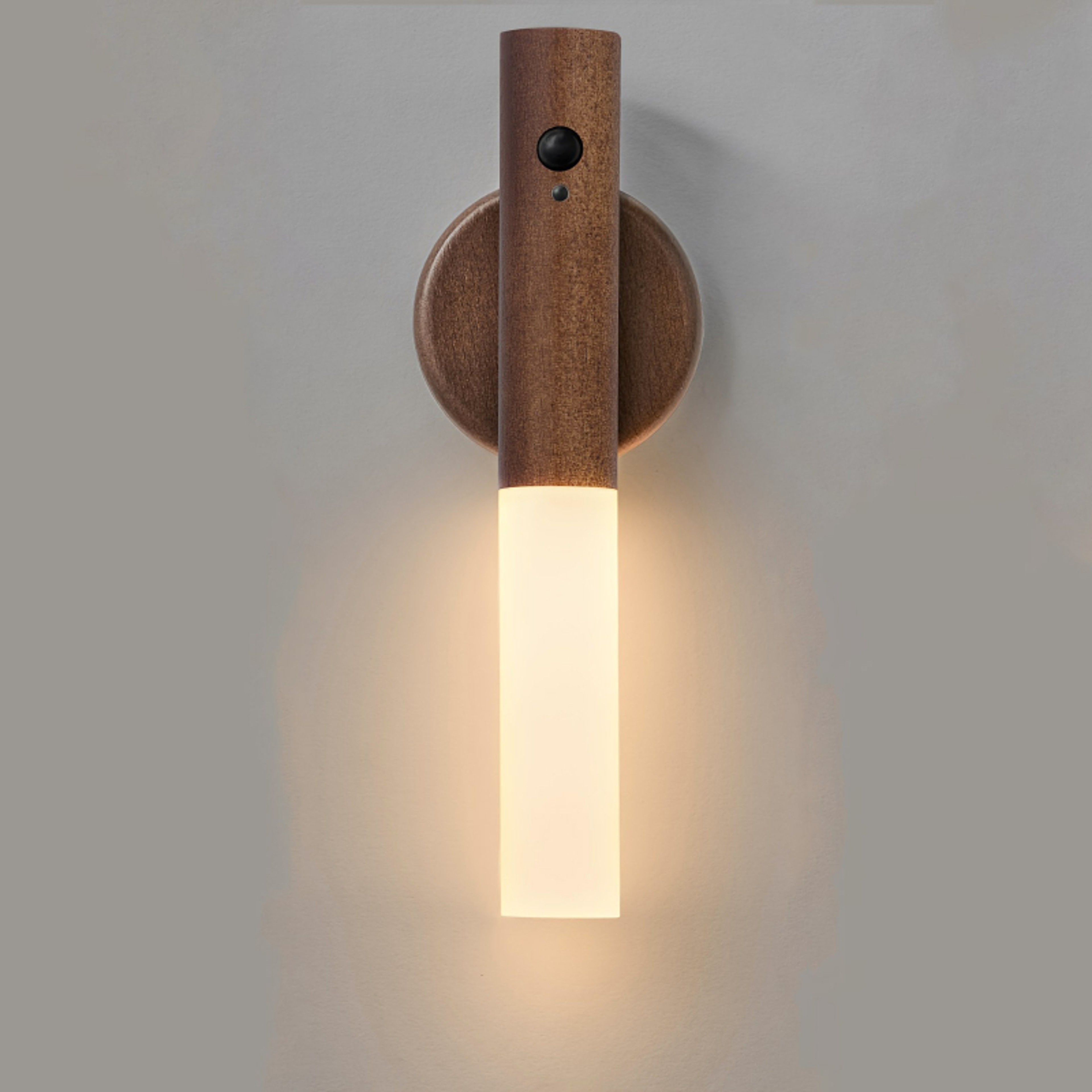 LED Smart Motion Sensor Night Light Rechargeable Magnetic Wall Lamp For Bedroom Hallway Stairs Bath 0