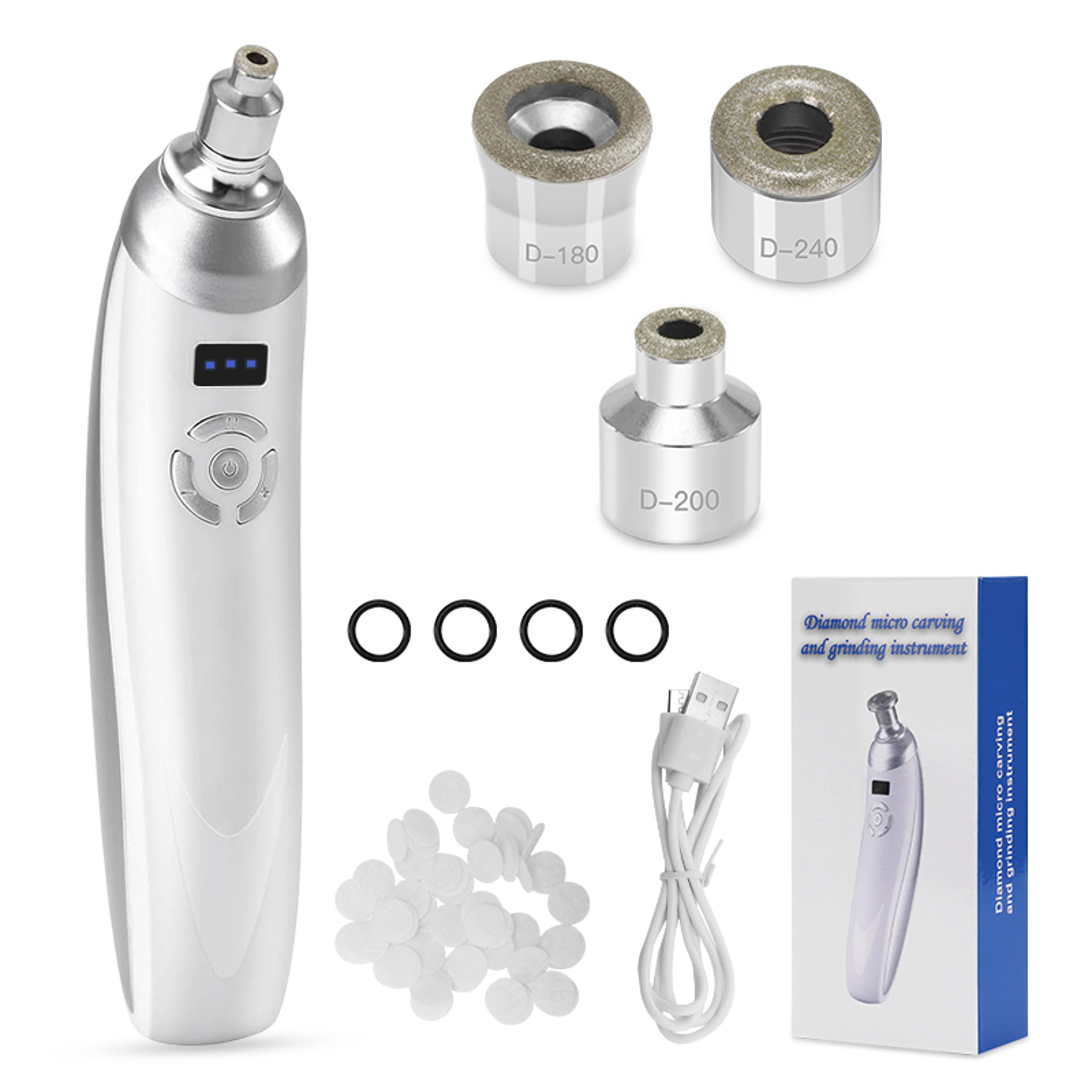 Upgraded Diamond Microdermabrasion Machine Blackhead Removal Professional Facial Deep Cleasing Devi 0
