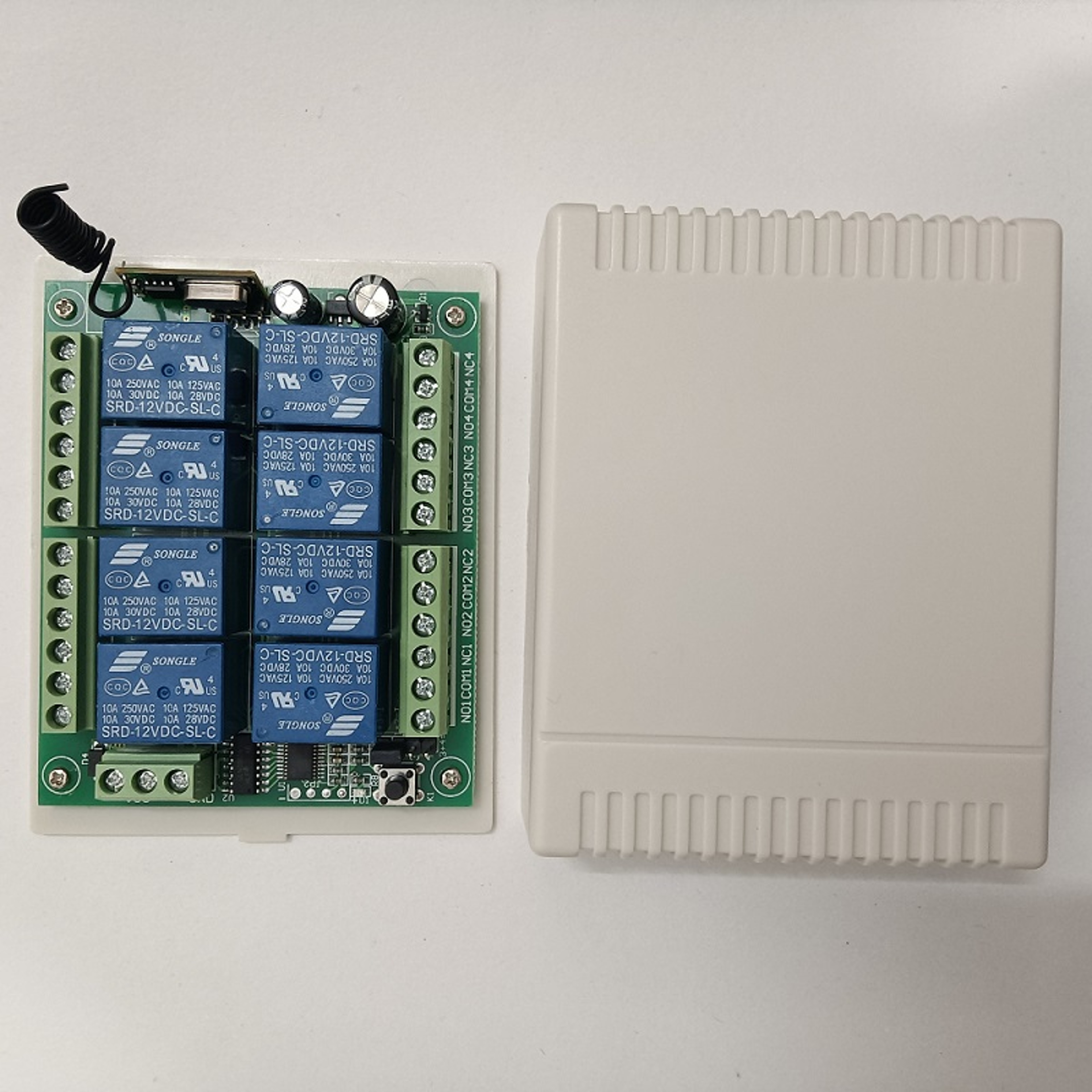 DC Wireless Remote Control Switch With Relay Output RF Transmitter And Receiver For LED Lighting  S 1