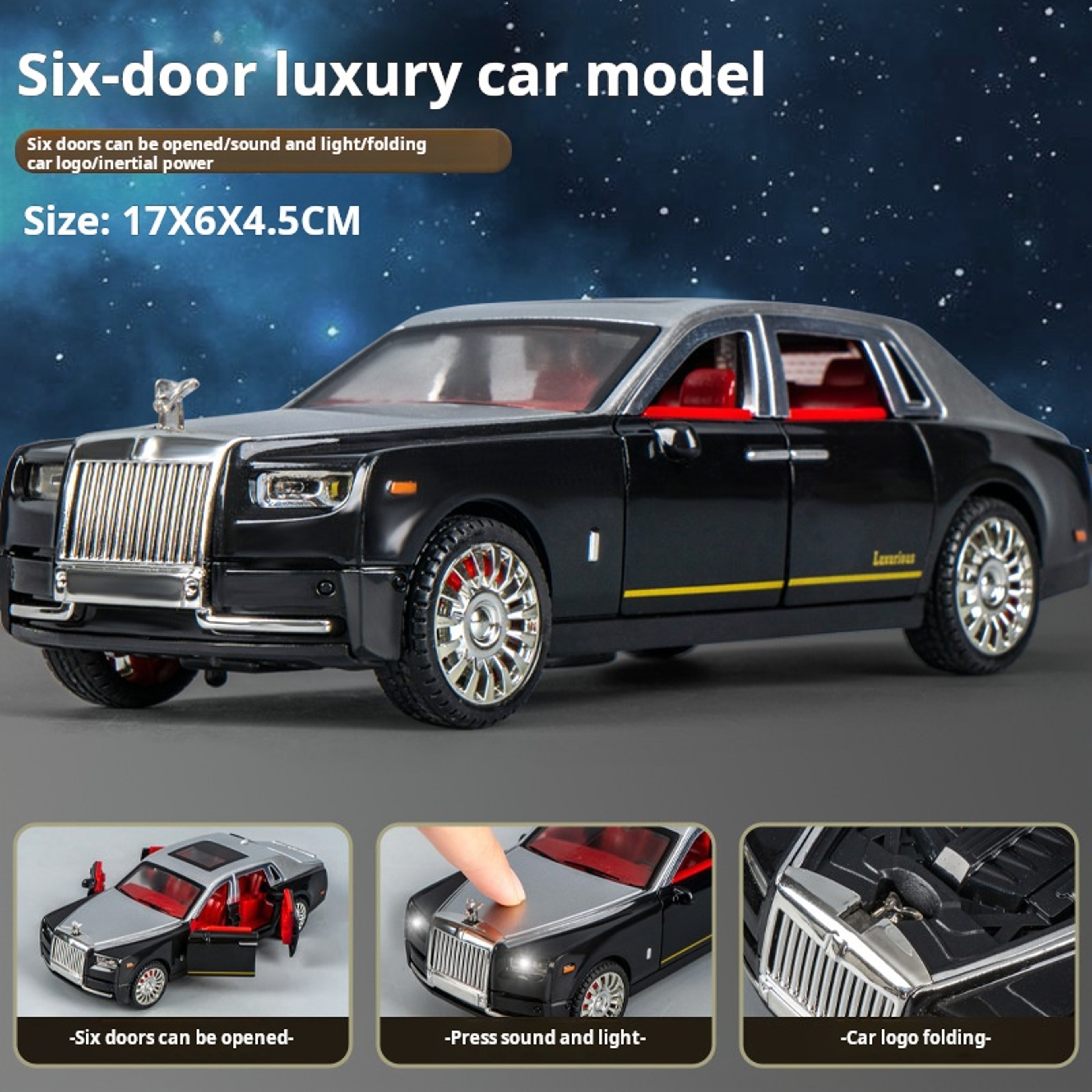 Diecast Emergency Vehicle Toy Set With Siren Sound  Flashing Lights Mini Car Model Collection For B 0