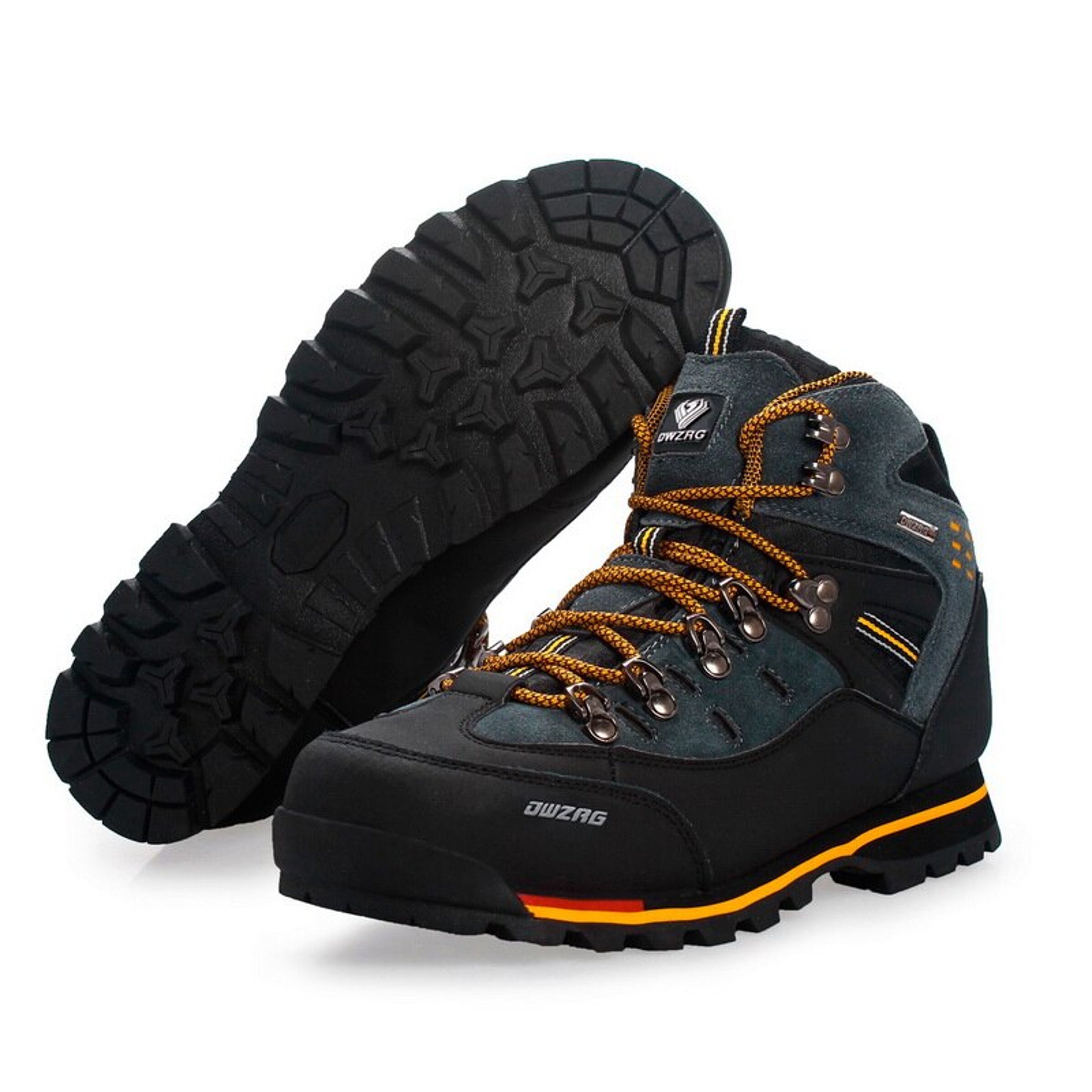 Mens Hiking Shoes Outdoor Mountain Climbing Sneakers, Durable Fashion Casual Snow Boots for Winter Trekking & Outdoor – view 2